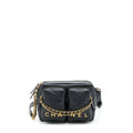 Chanel 22C Camera Bag Calfskin Black (Microchip)
