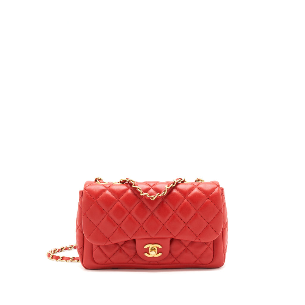 Chanel Now and For ever Cruise Seasonal Lambskin Red