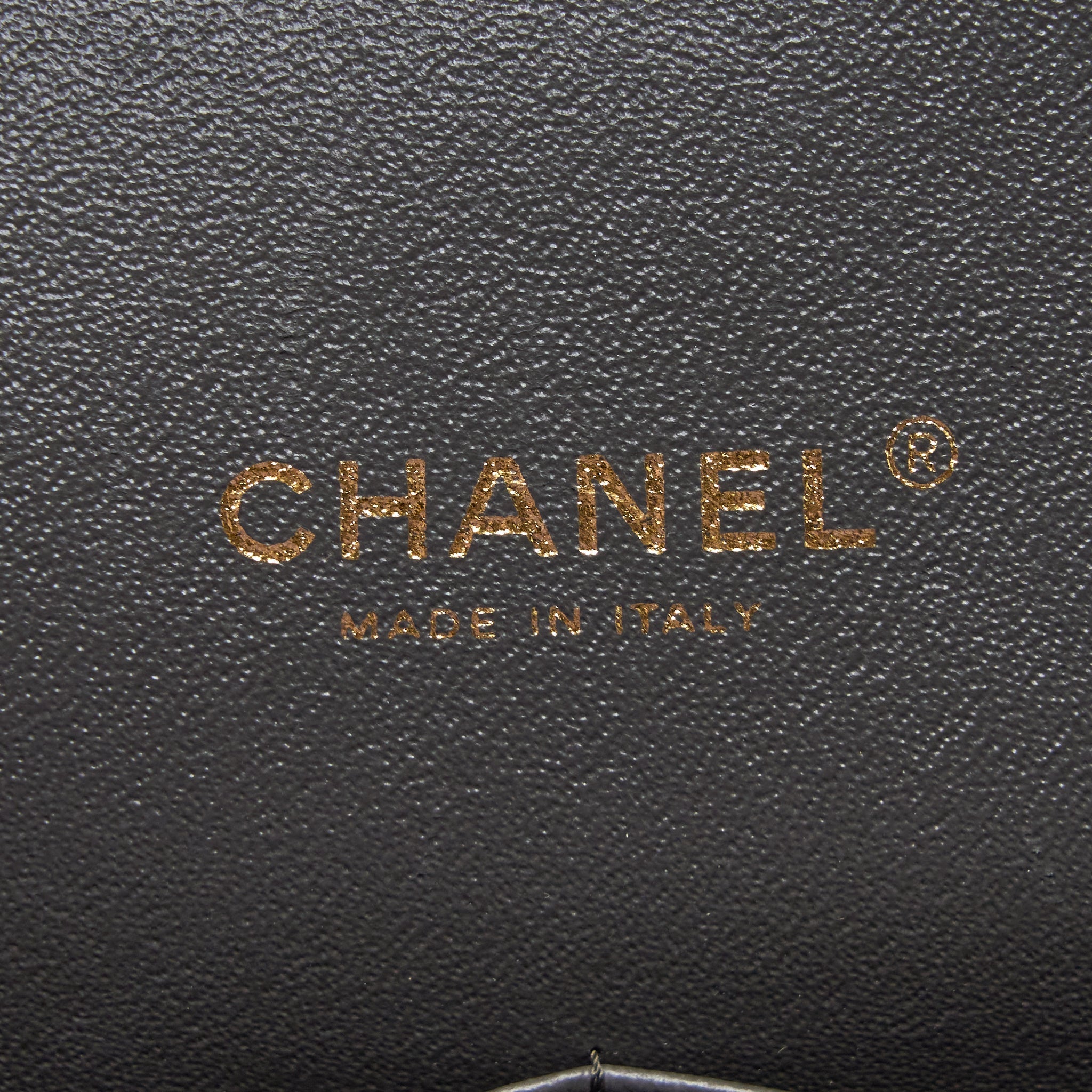 Chanel Maxi Classic Double Flap Bag Caviar Olive Green Brushed