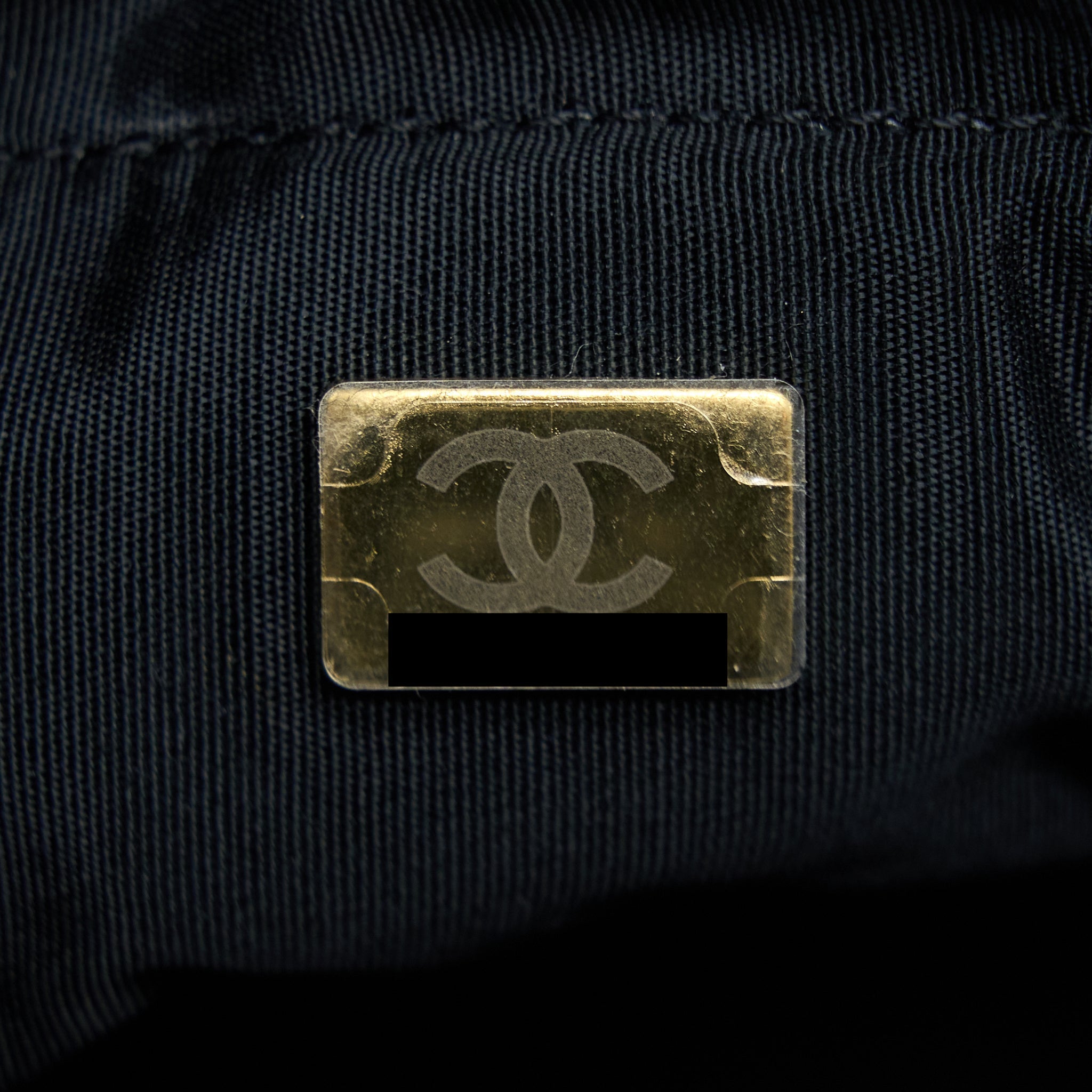 Chanel 22P Small Black Denim Bucket Bag  (Microchip)