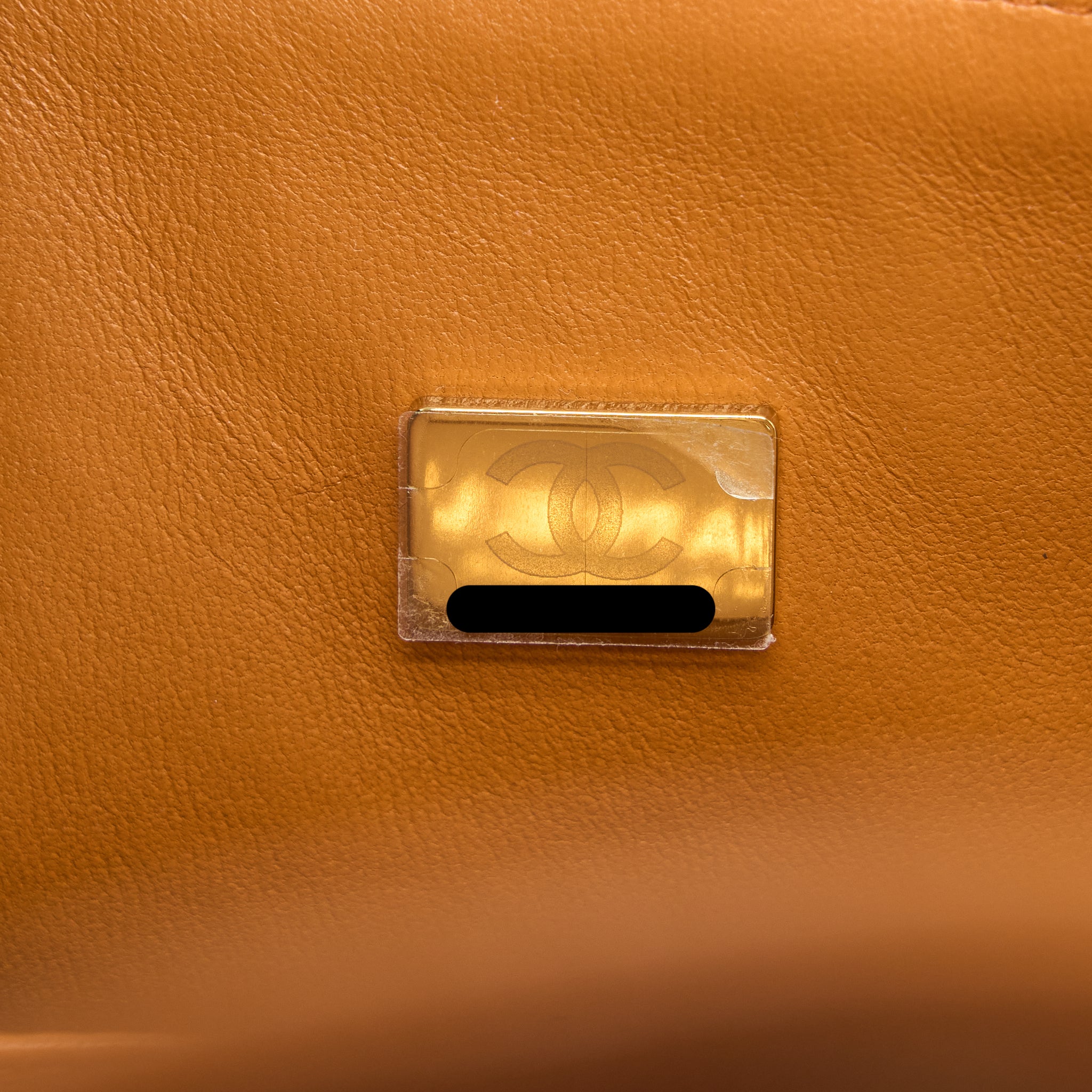Chanel Medium Classic Double Flap Bag Caviar Caramel L (Microchip)