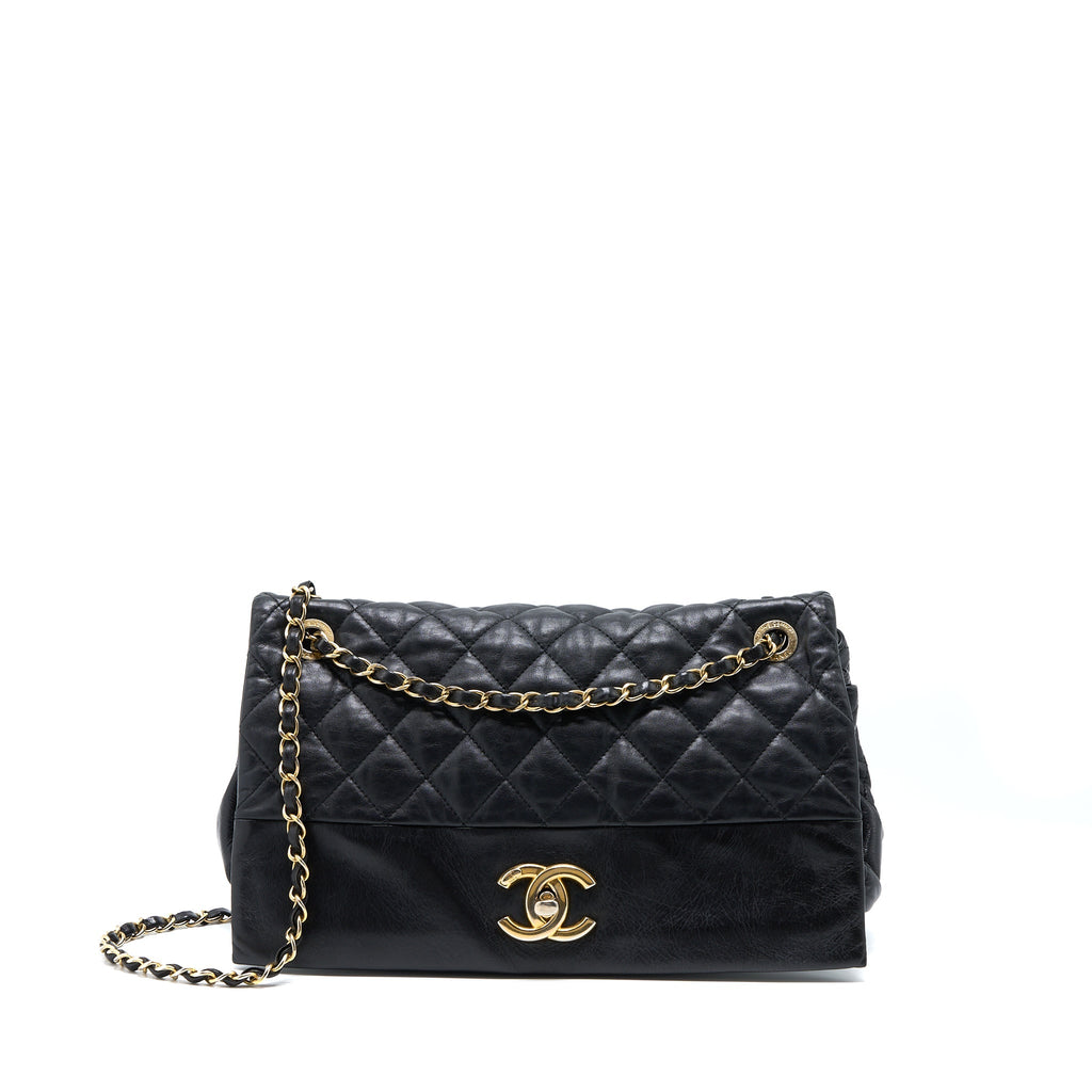 Chanel Quilted Seasonal Flap Bag Black
