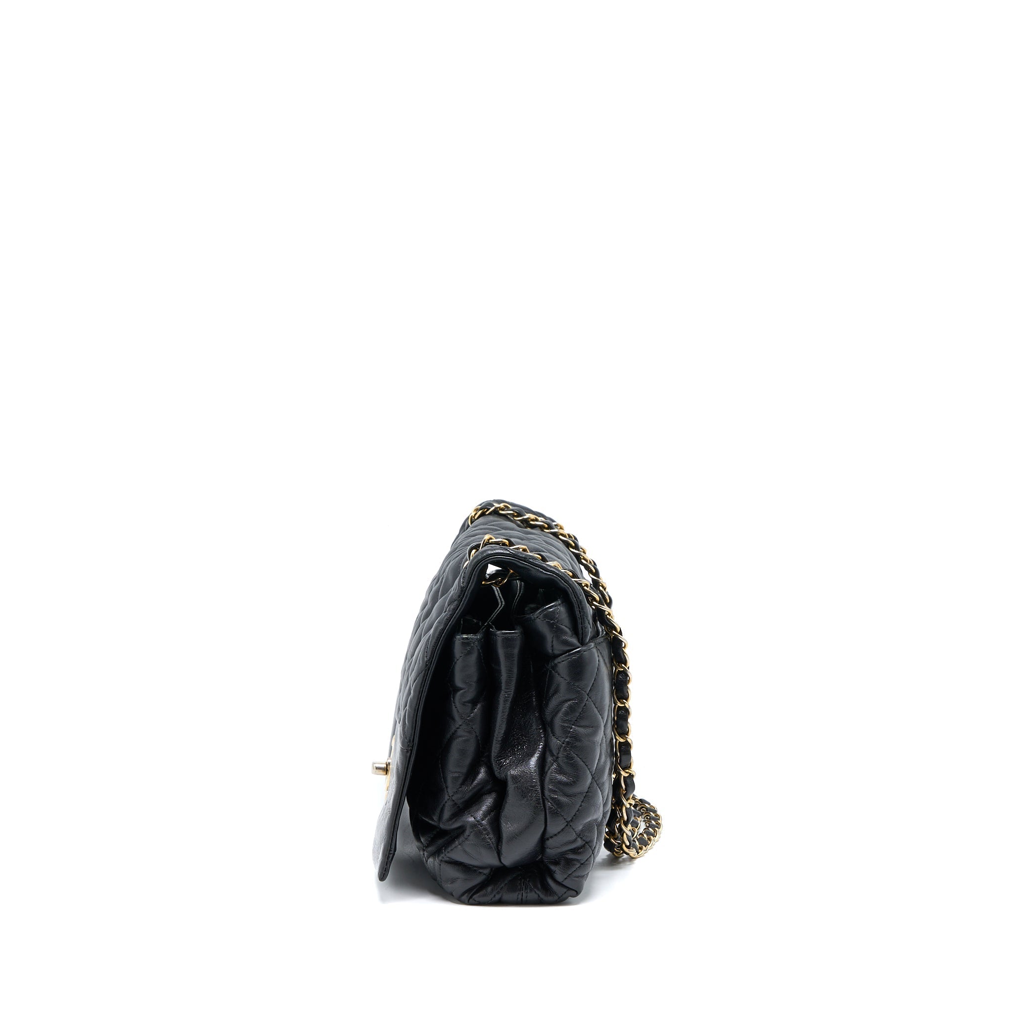 Chanel Quilted Seasonal Flap Bag Black