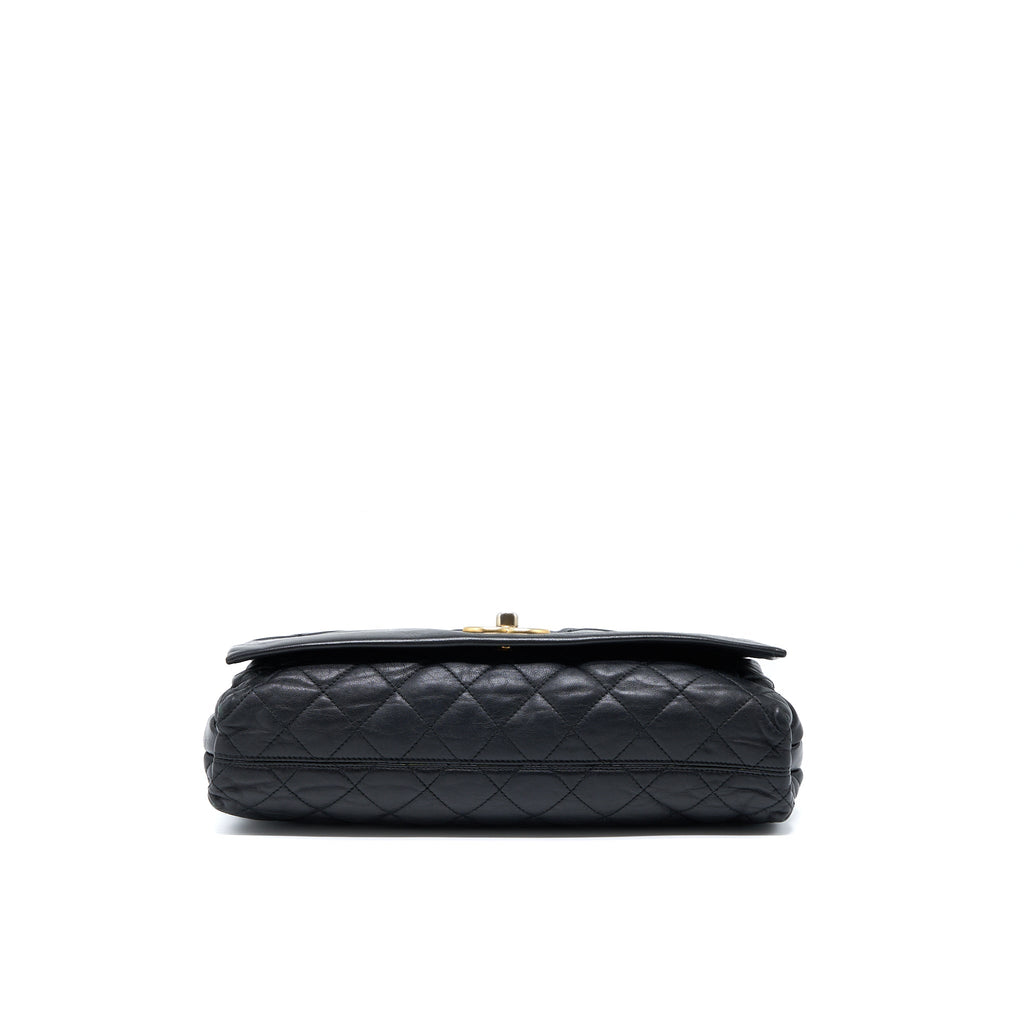 Chanel Quilted Seasonal Flap Bag Black
