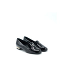 Chanel Size 35.5 Loafer with Pearl/Patent Black