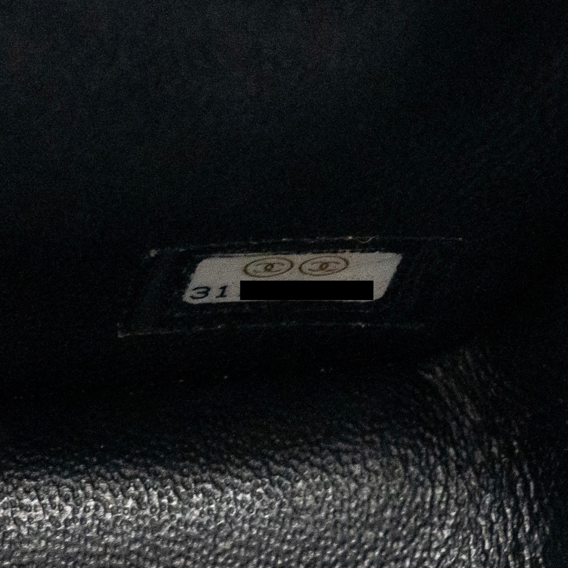 Chanel Top Handle Mini Rectangular Flap Bag Caviar BLACK