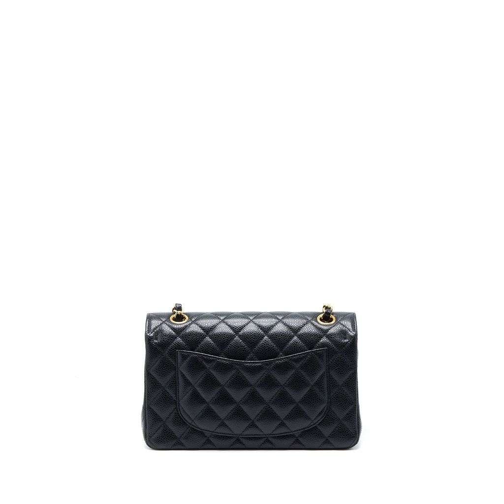 Chanel Small Classic Double Flap Bag Caviar Black