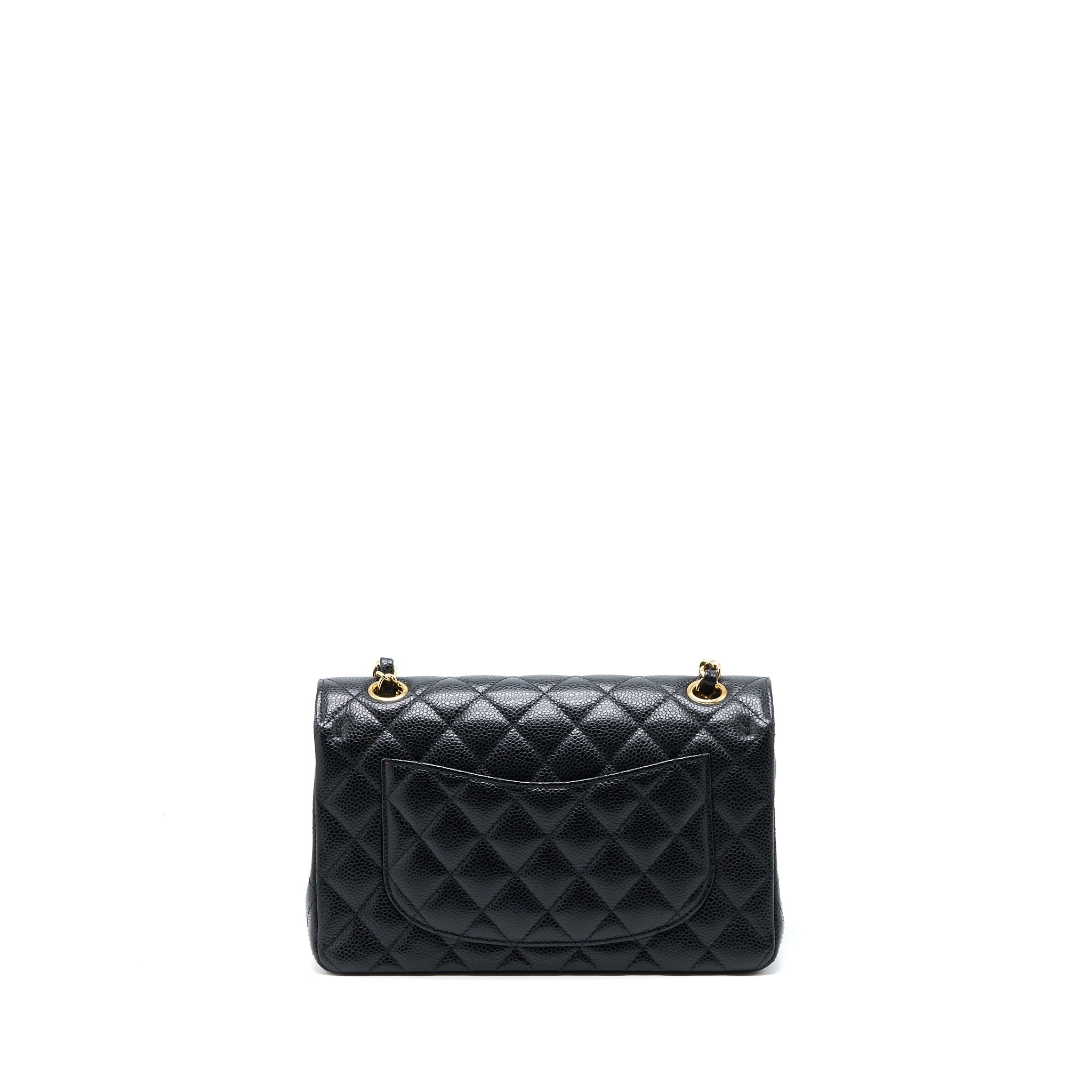 Chanel Small Classic Double Flap Bag Caviar Black