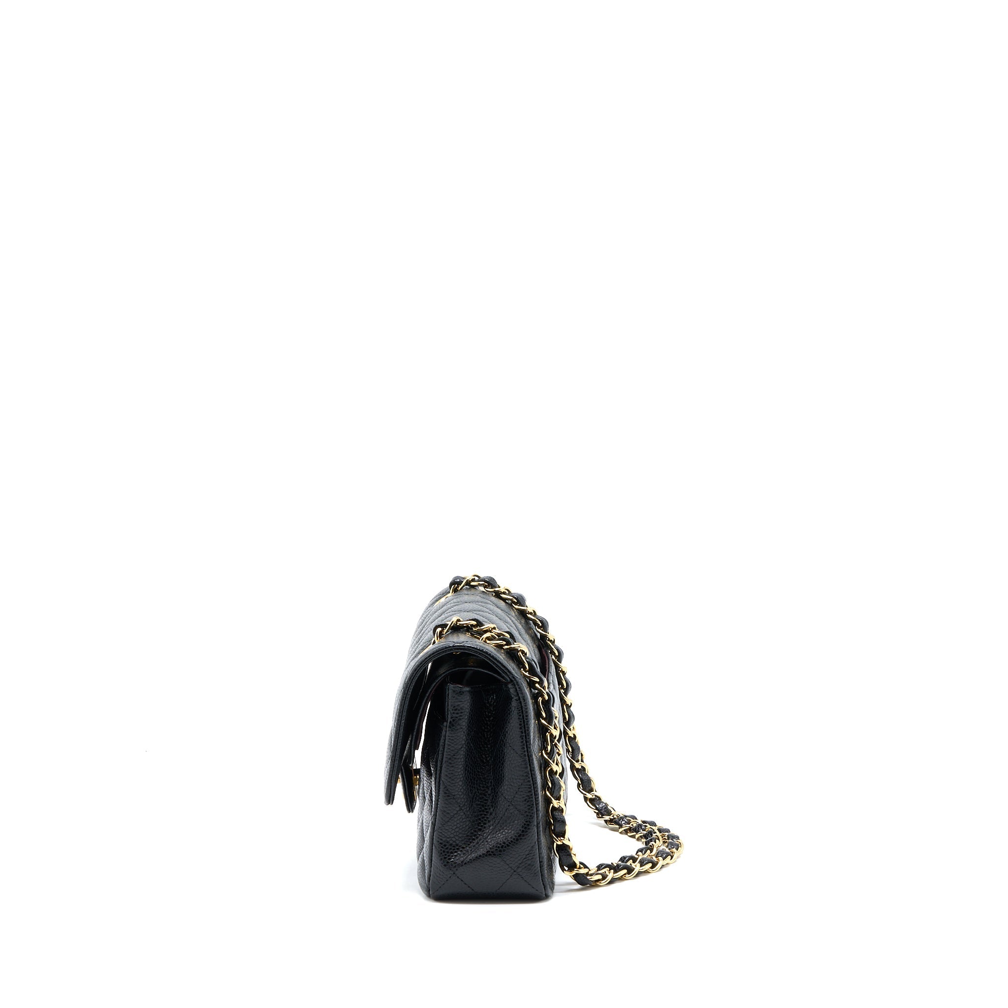 Chanel Small Classic Double Flap Bag Caviar Black