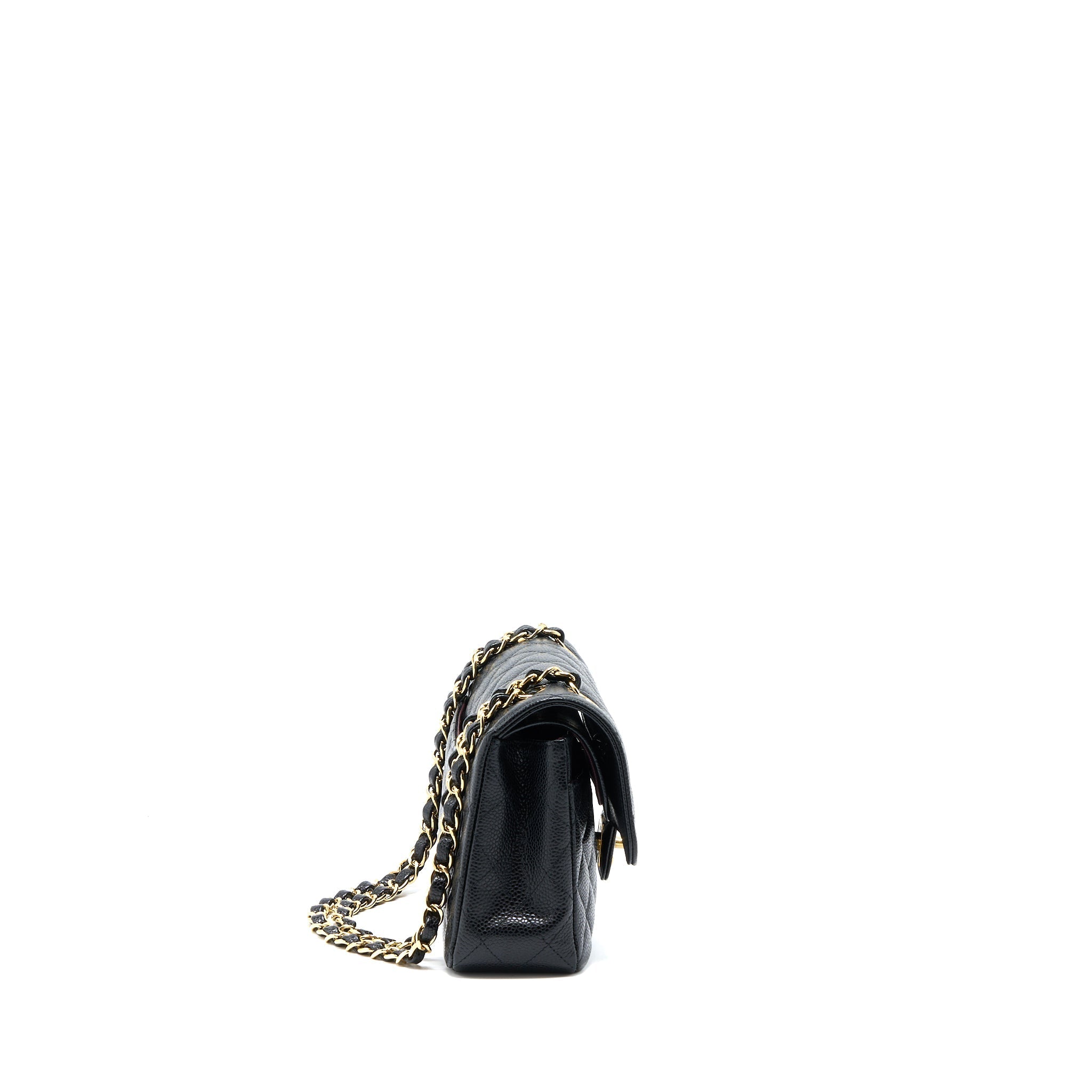 Chanel Small Classic Double Flap Bag Caviar Black