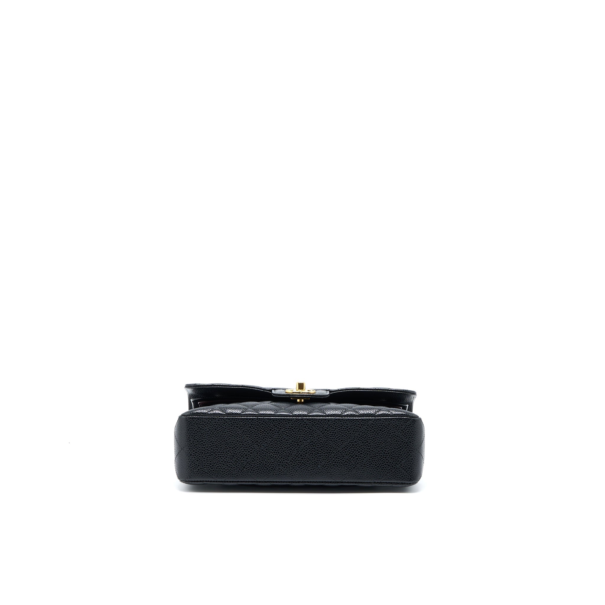 Chanel Small Classic Double Flap Bag Caviar Black
