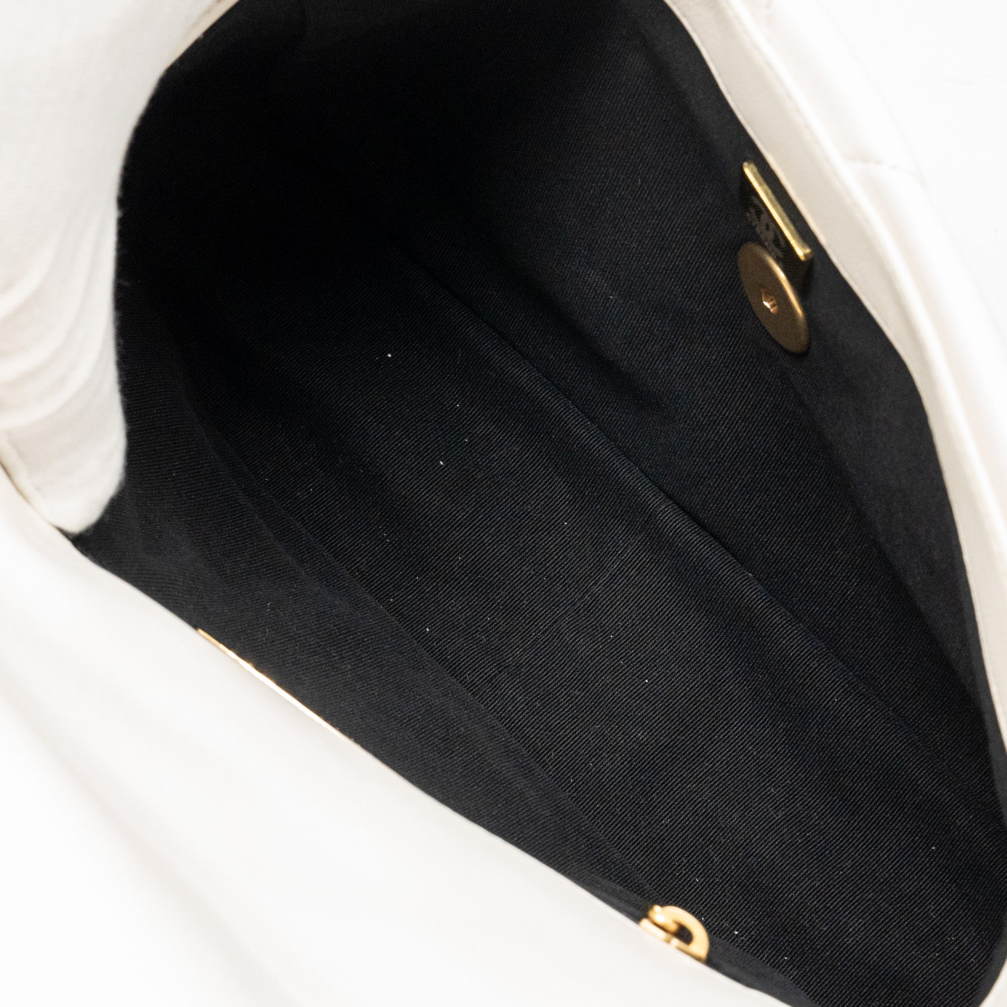 Chanel Small 19 Bag Lambskin White Multicolour Hardware (Microchip)