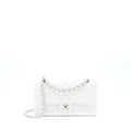 Chanel Medium Classic Flap Caviar White