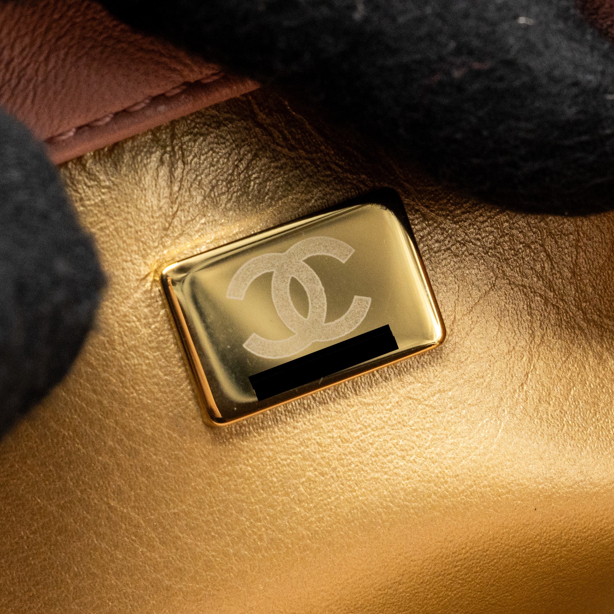Chanel Pearl Crush Mini Square Flap Bag Lambskin Pink  (microchip)