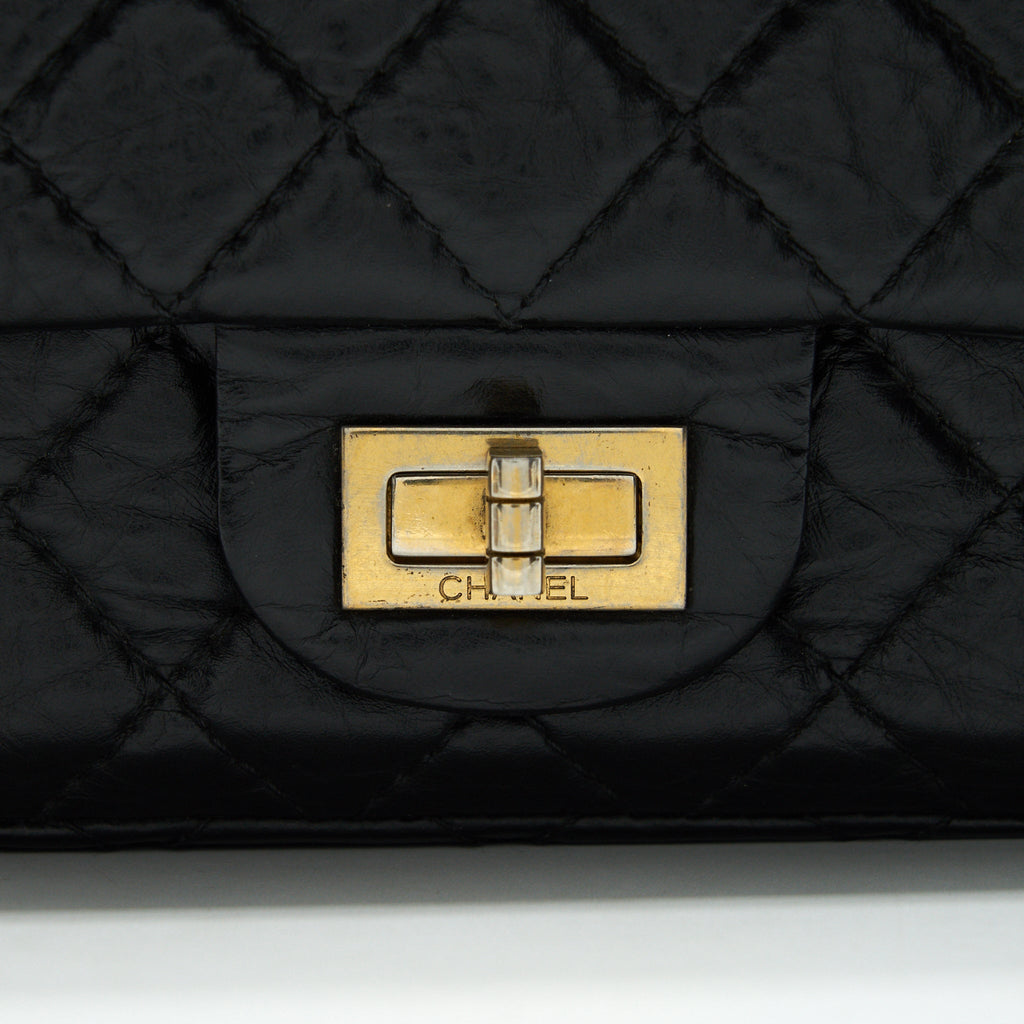 Chanel Small reissue 2.55 Handbag black