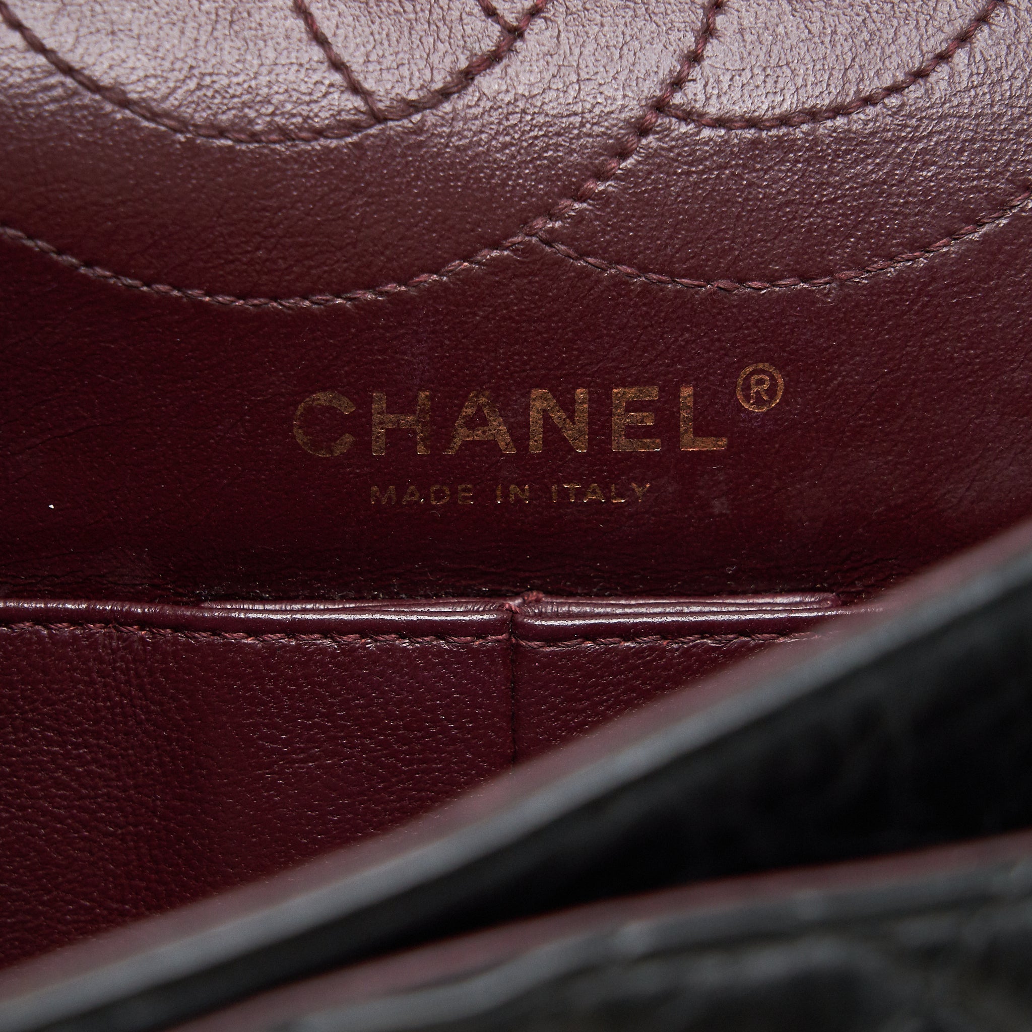 Chanel Small reissue 2.55 Handbag black