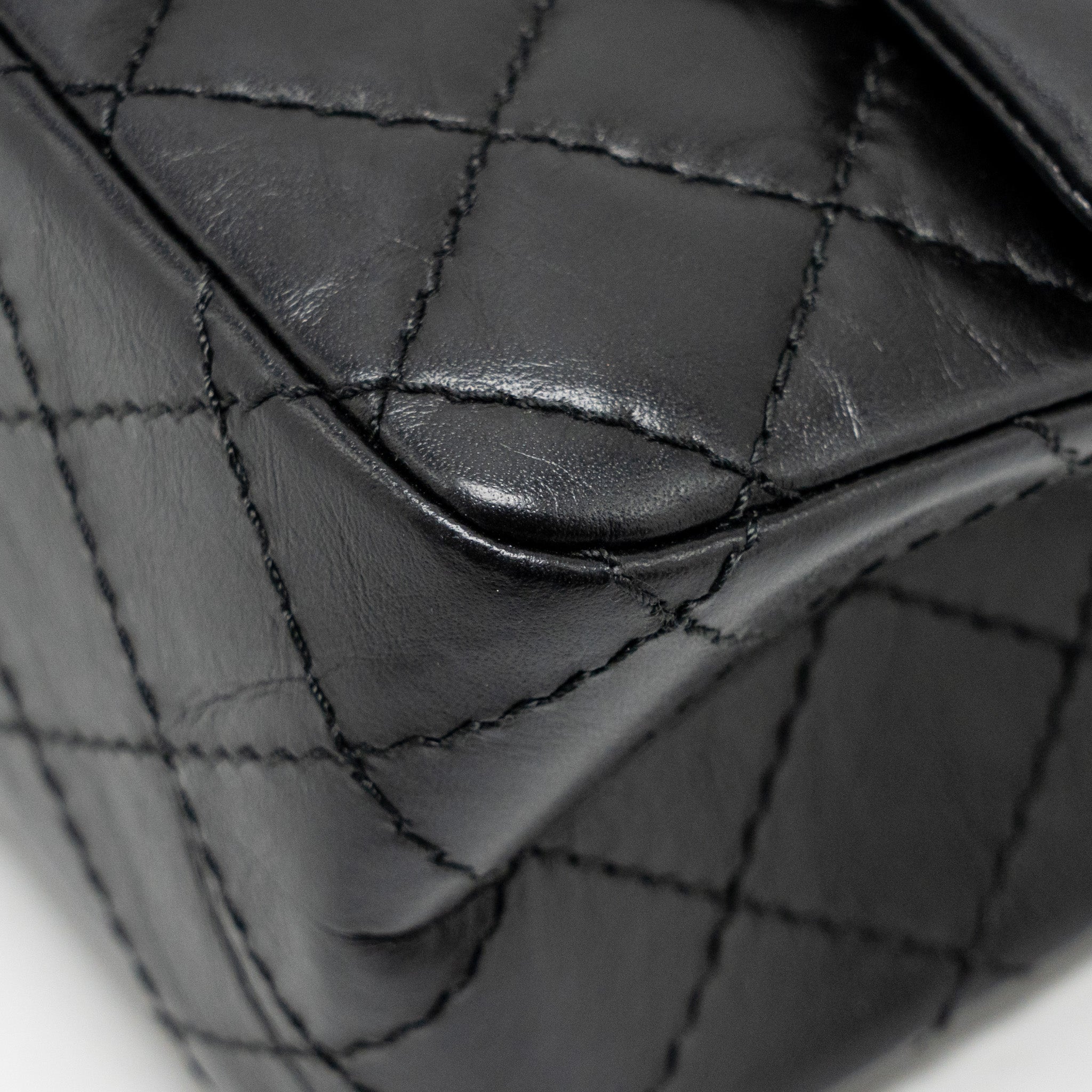 Chanel Mini 2.55 Reissue Aged Calfskin Black