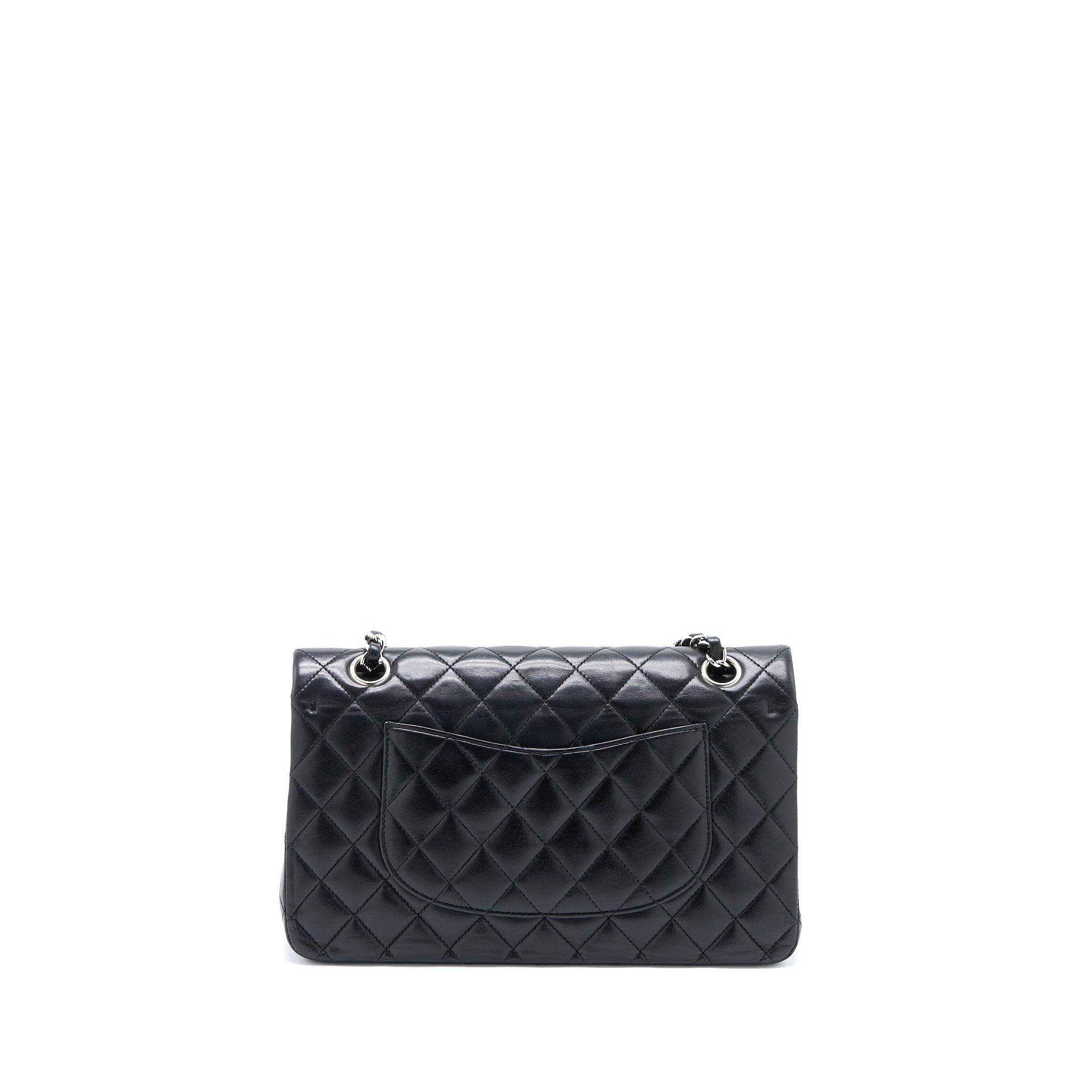 Chanel Medium Classic Double Flap Bag Lambskin Black