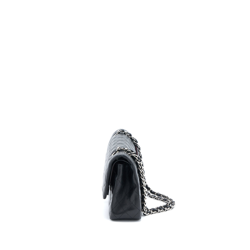 Chanel Medium Classic Double Flap Bag Lambskin Black