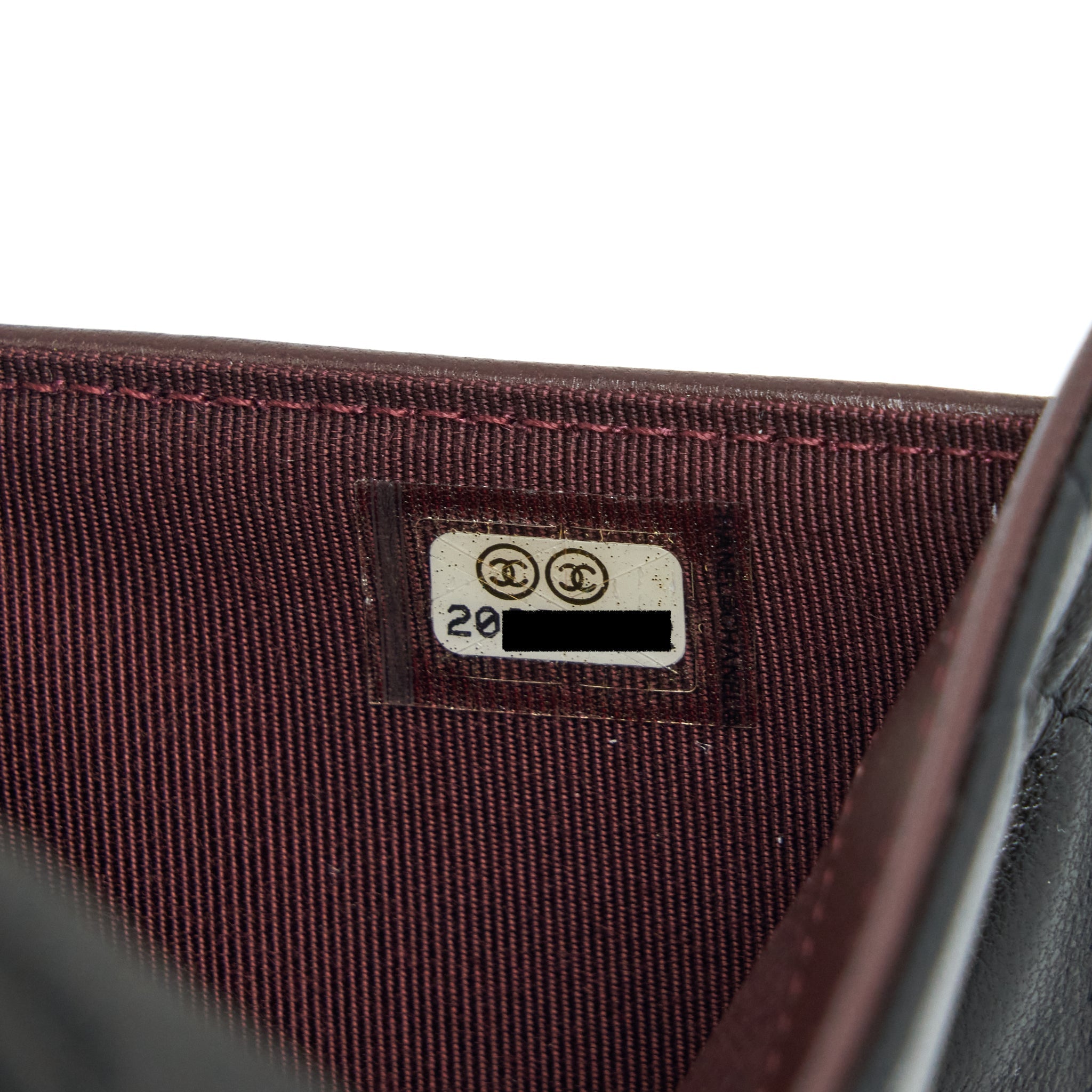 Chanel Classic Long Wallet Lambskin Black