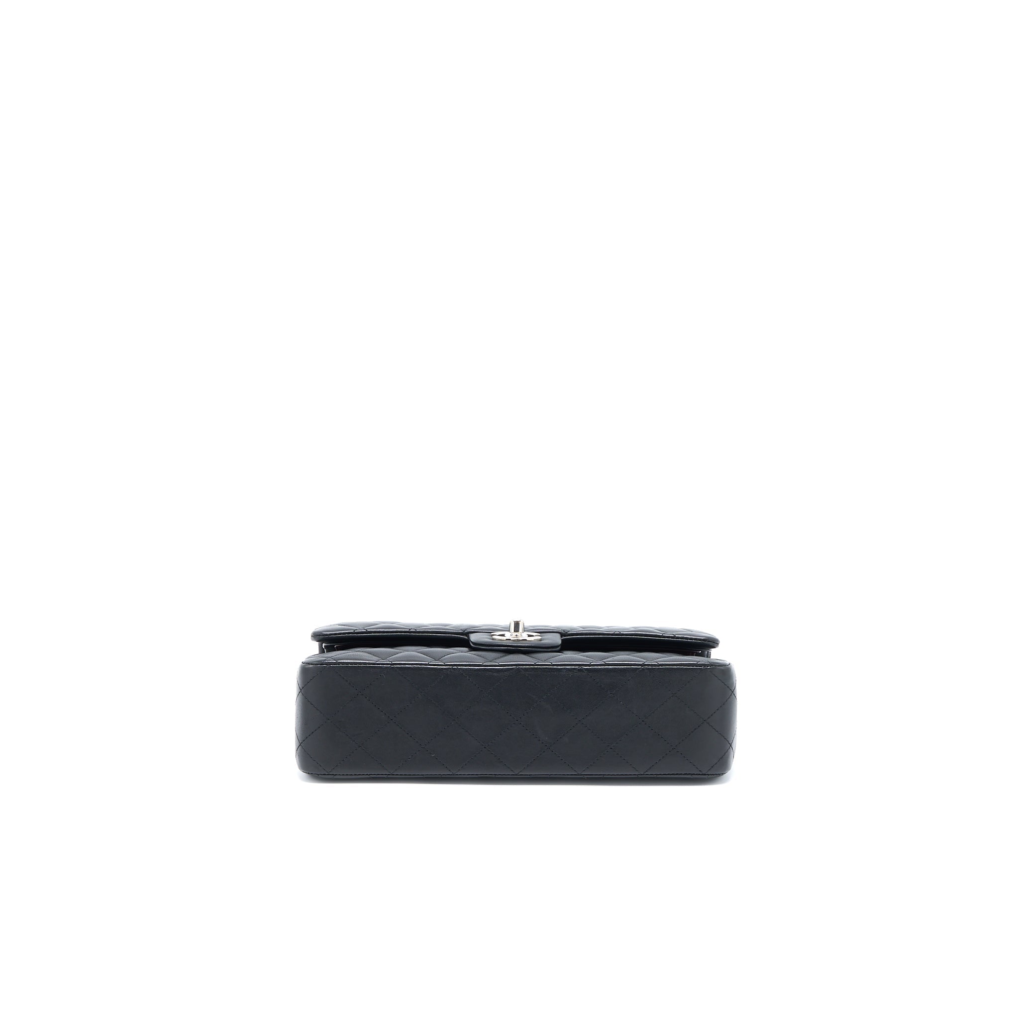 Chanel Medium Classic Double Flap Bag Lambskin Black