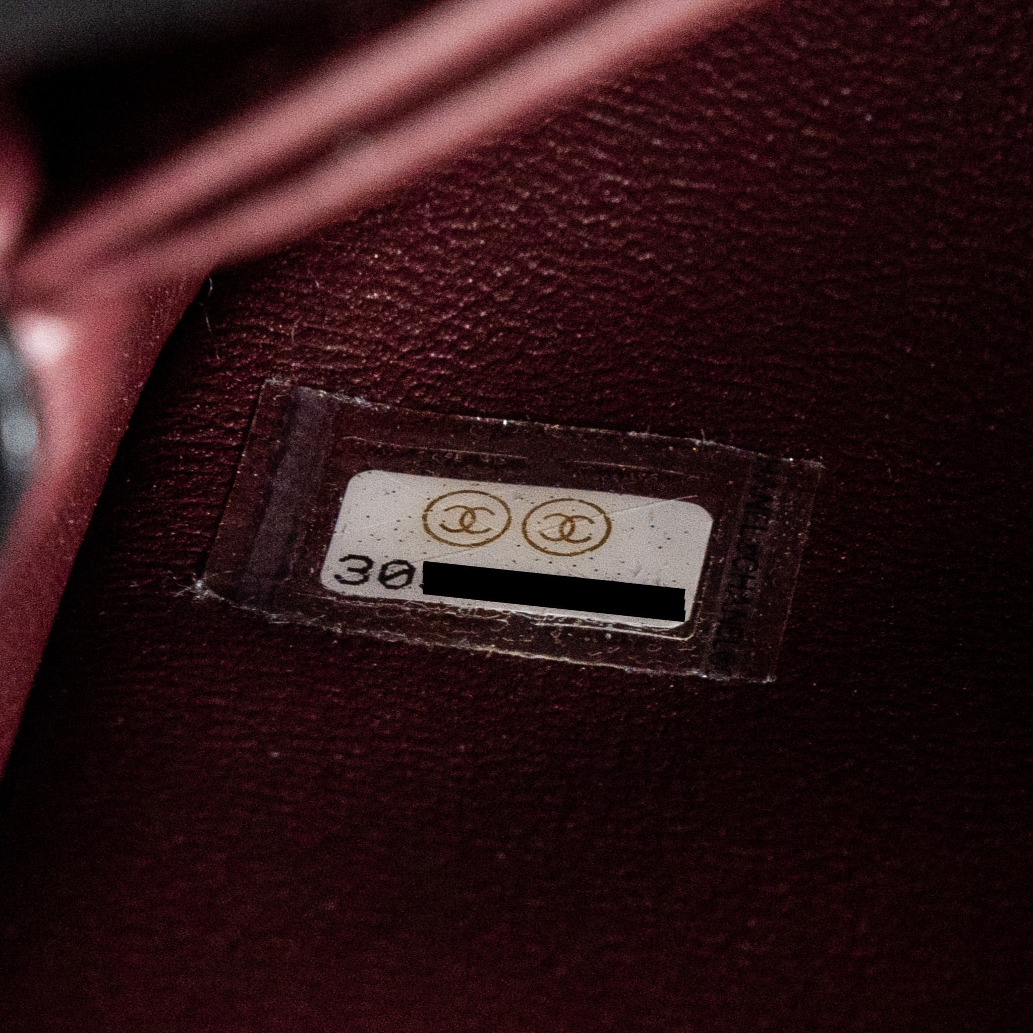 Chanel Small Coco Handle Caviar black L