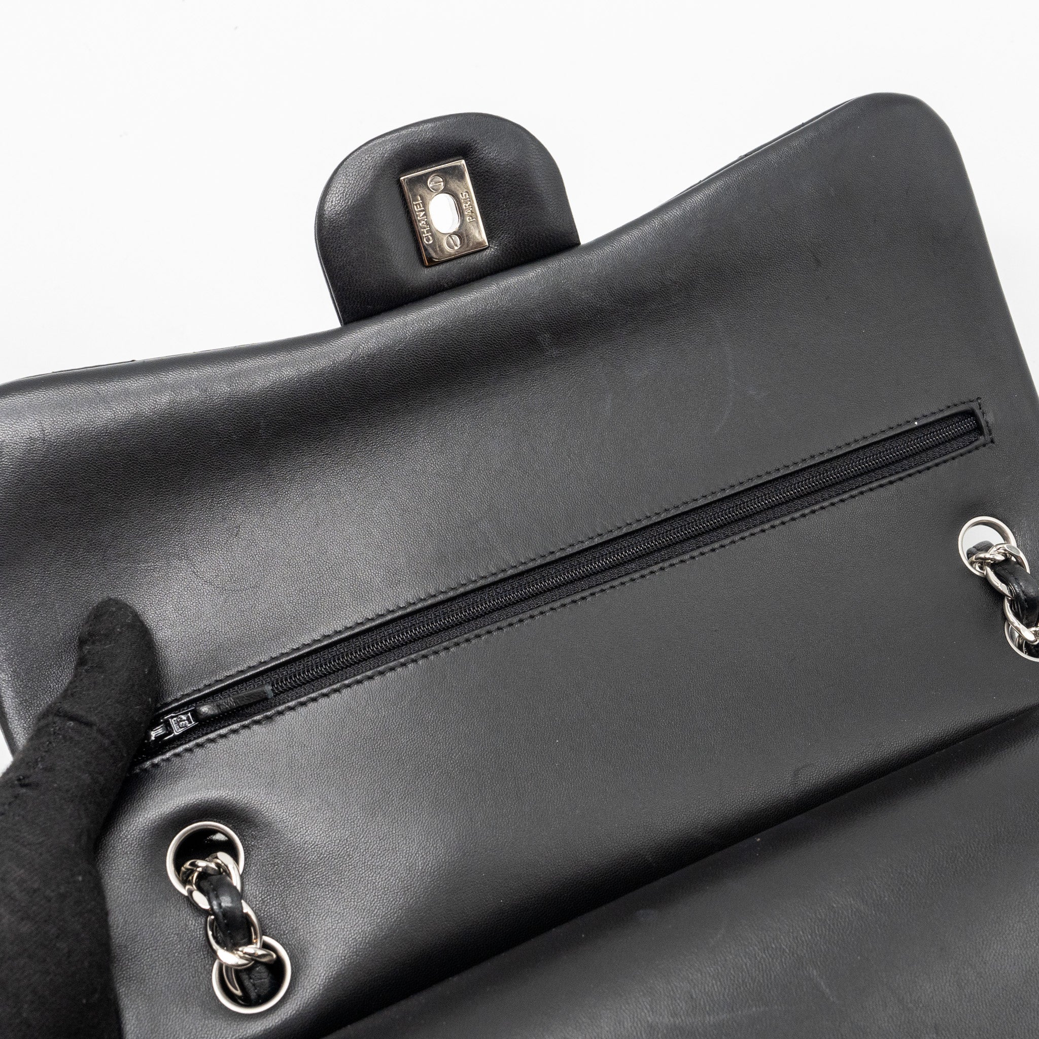 Chanel Jumbo Classic Double Flap Lambskin Black