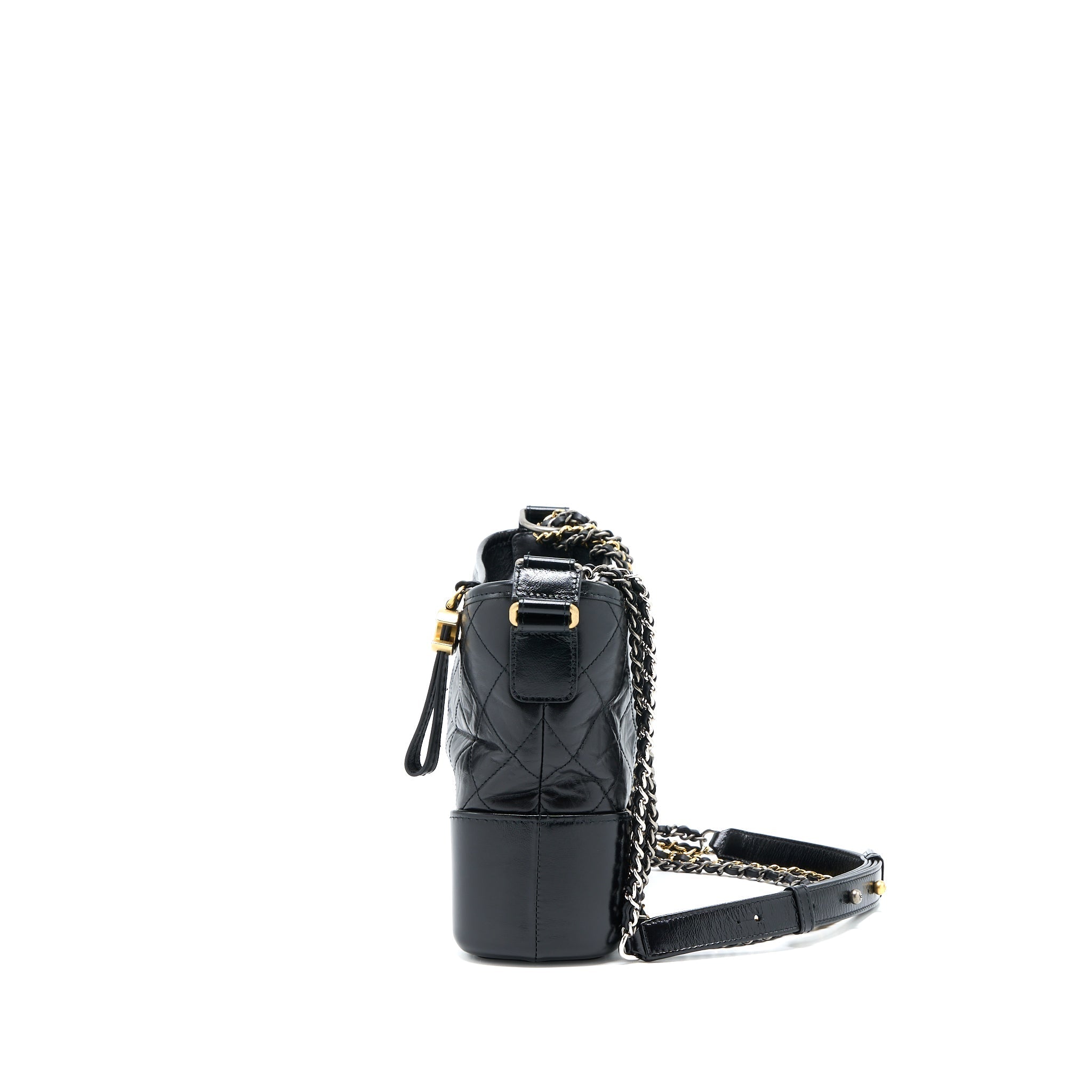 Chanel New Medium Gabrielle Hobo Bag Aged Smooth Calfskin Multicolour Hardware