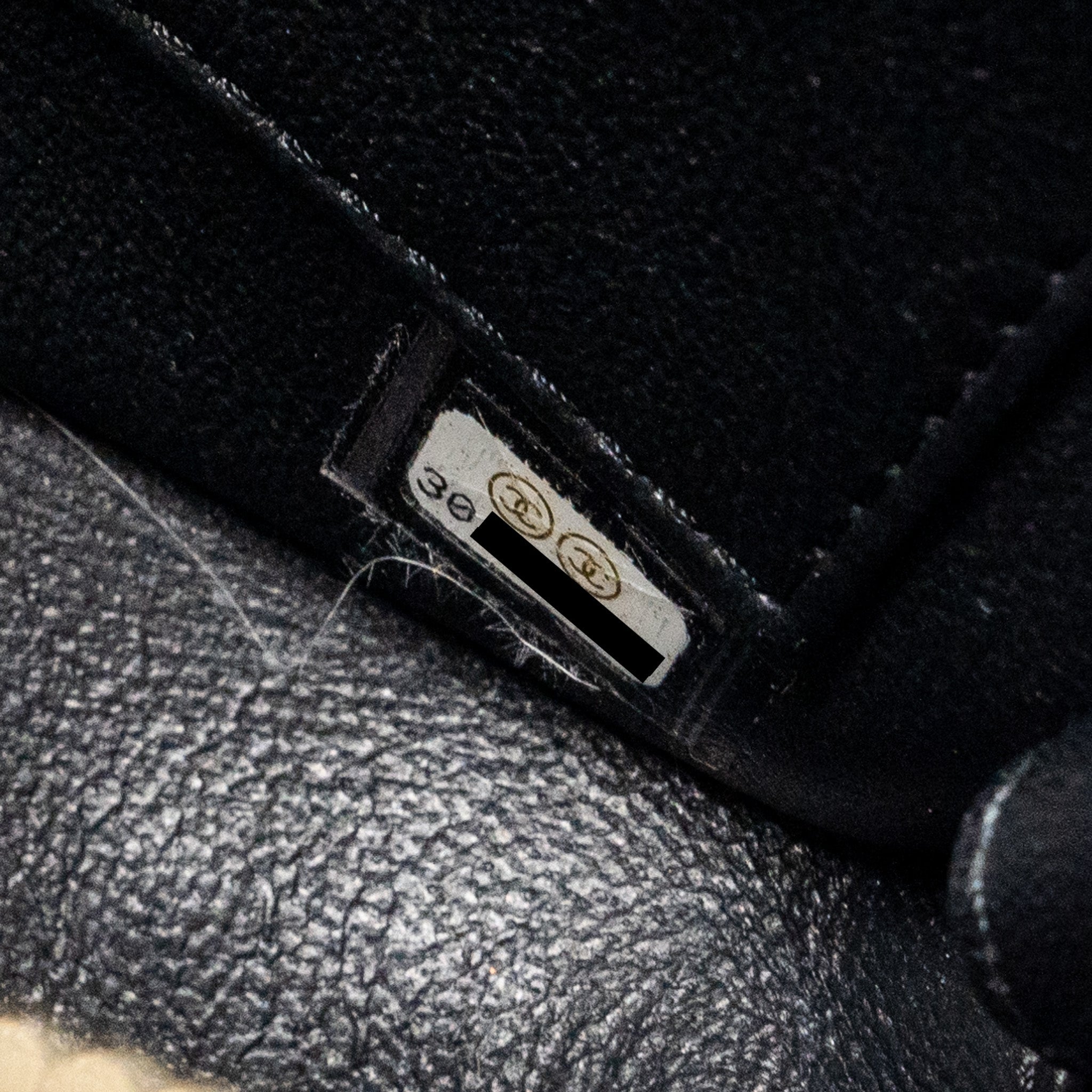Chanel trendy cc top handle vanity bag lambskin black