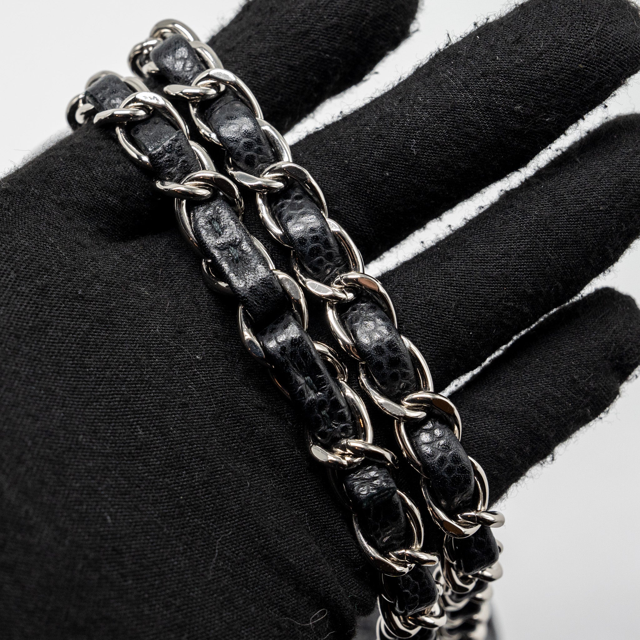 Chanel Medium Classic Double Flap Bag Caviar Black