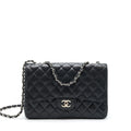 Chanel Jumbo Single Flap Bag Caviar Black
