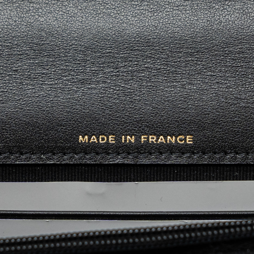 Chanel 23s Wallet On Chain with bag Charm Caviar Black (Microchip)