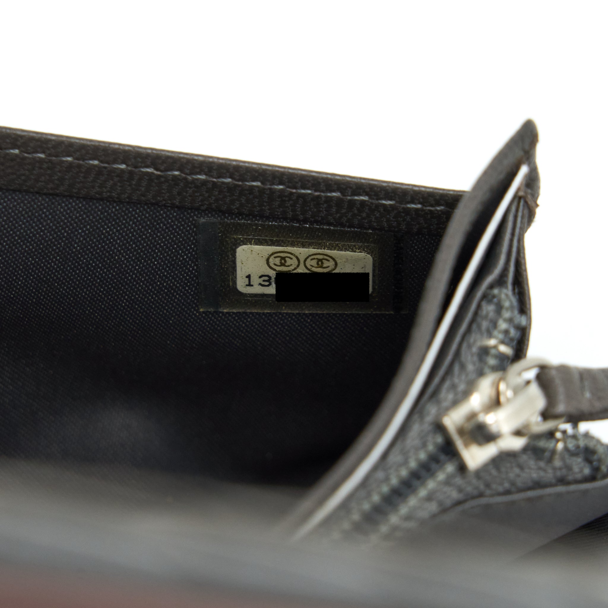 Chanel Camellia Long Wallet Lambskin Light Pink/Dark Brown