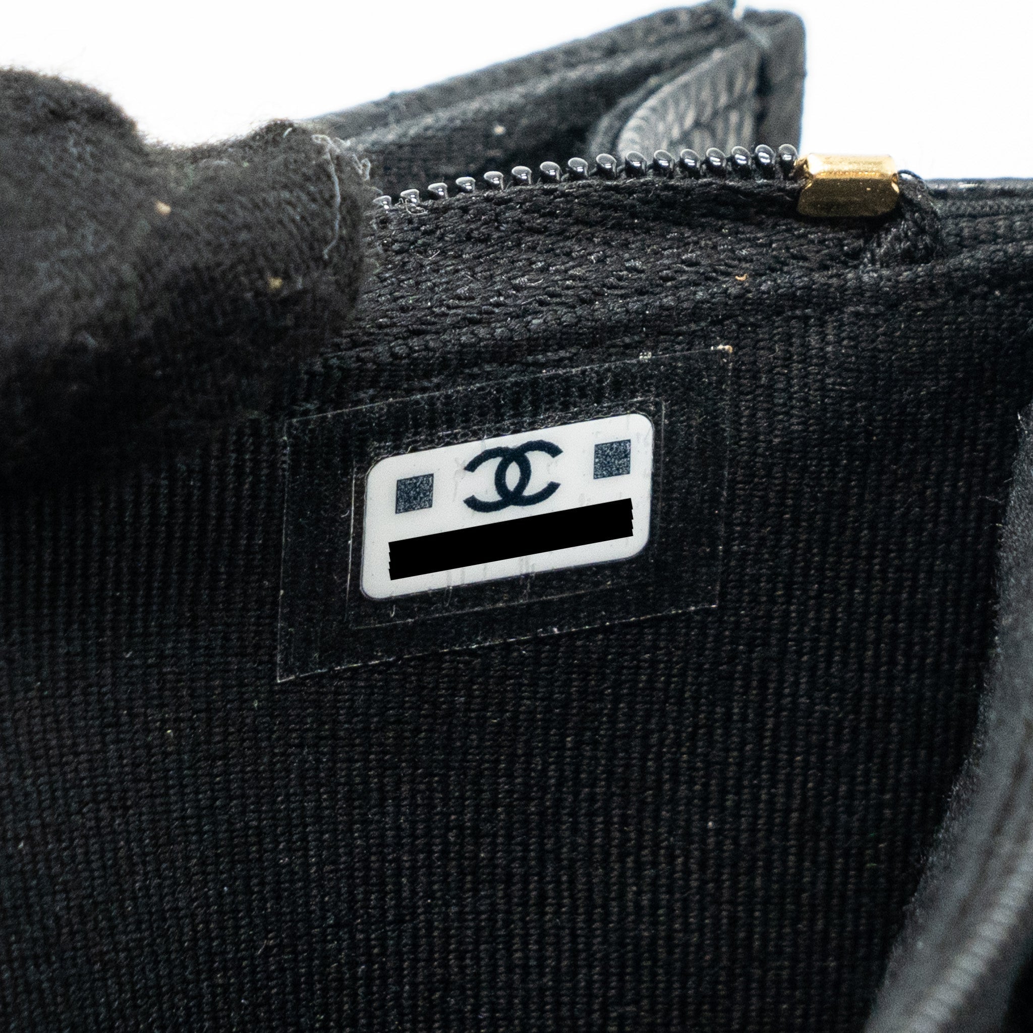 Chanel 23s Wallet On Chain with bag Charm Caviar Black (Microchip)