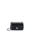 Chanel Mini Rectangular Lambskin Black (Microchip)