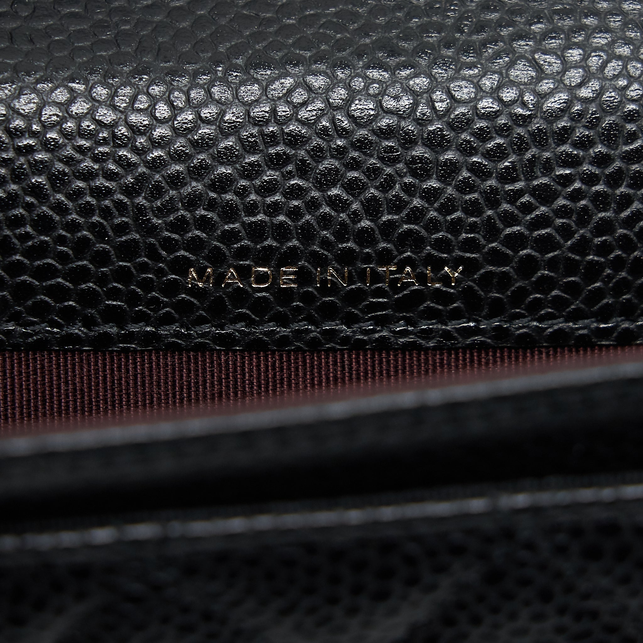 Chanel Classic flap card holder Caviar black