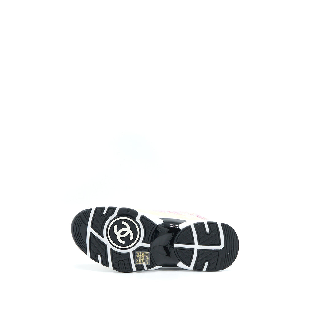 Chanel Size 37.5 Trainers Tweed/Suede/Calfskin Multicolour