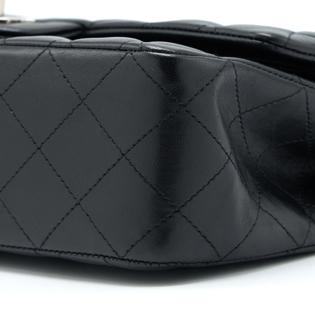 Chanel Medium Classic Double Flap Bag Lambskin Black