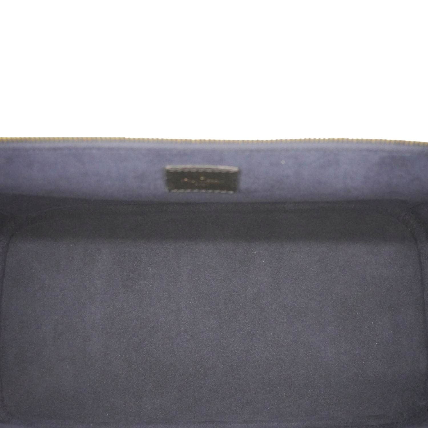 LOUIS VUITTON Neverfull MM Empreinte Leather Tote Shoulder Bag Black