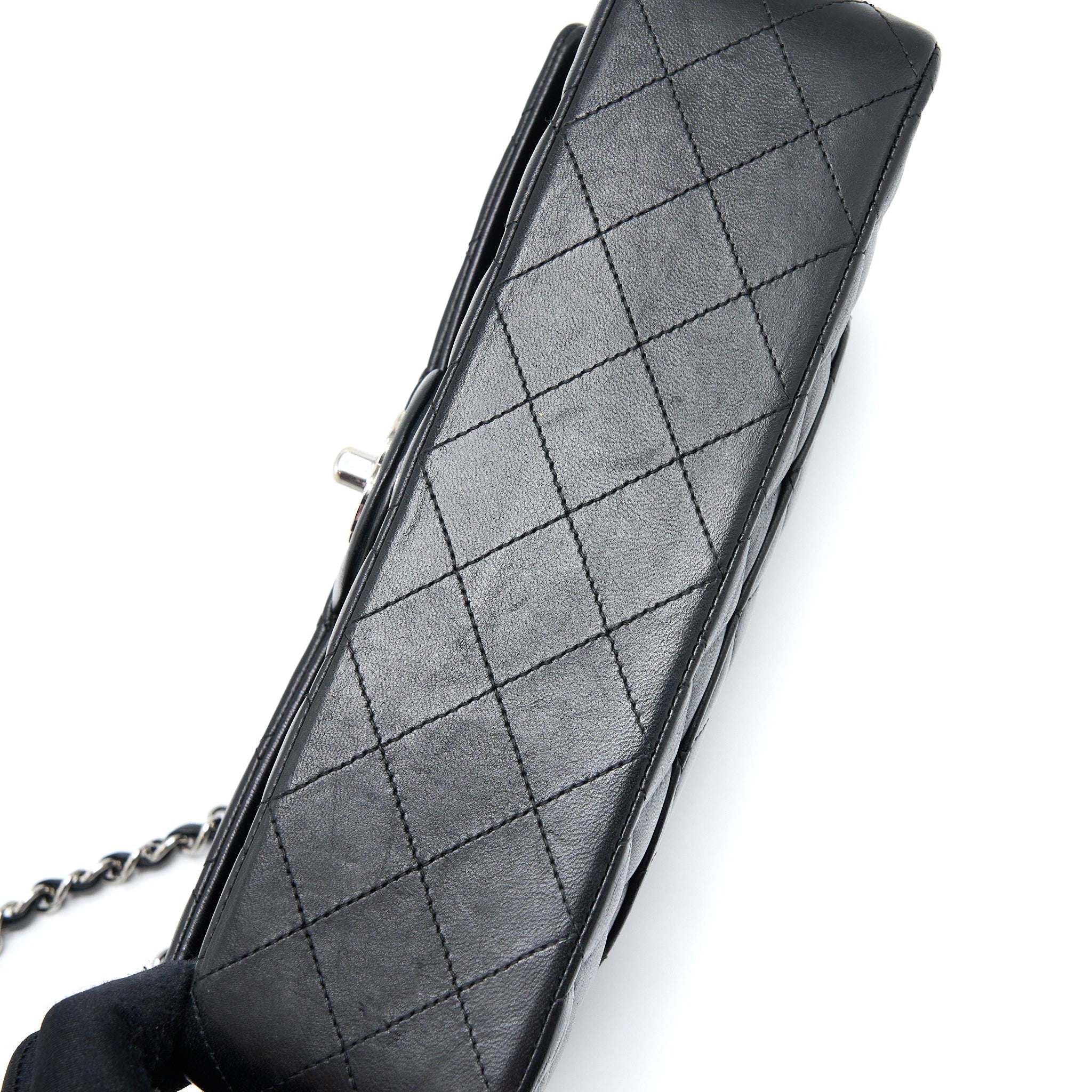 Chanel Medium Classic Double Flap Bag Lambskin Black