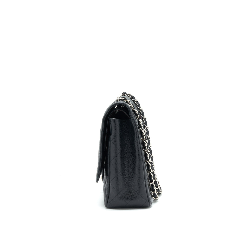 Chanel Maxi Flap Bag Caviar  Black