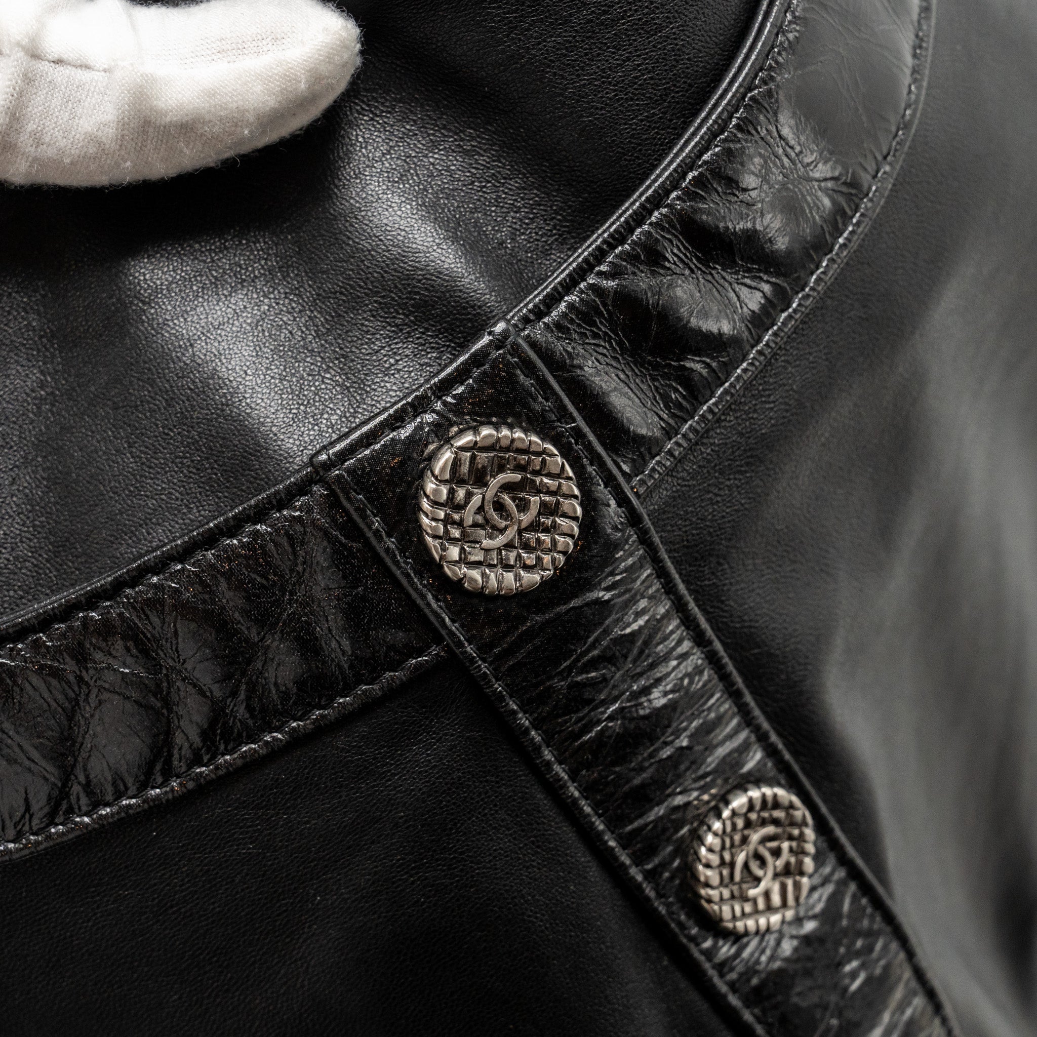 Chanel Tie on Girl Bag Lambskin Black