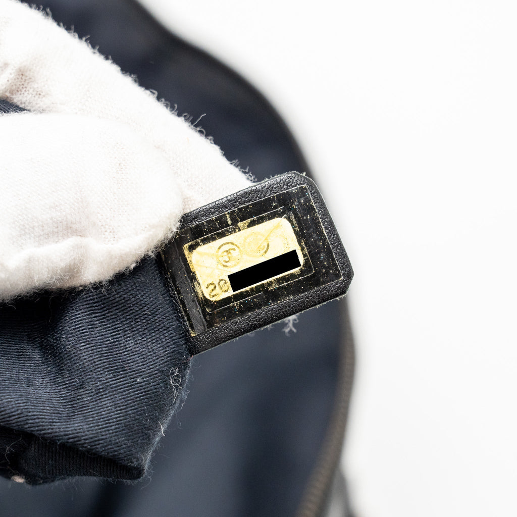 Chanel Tie on Girl Bag Lambskin Black