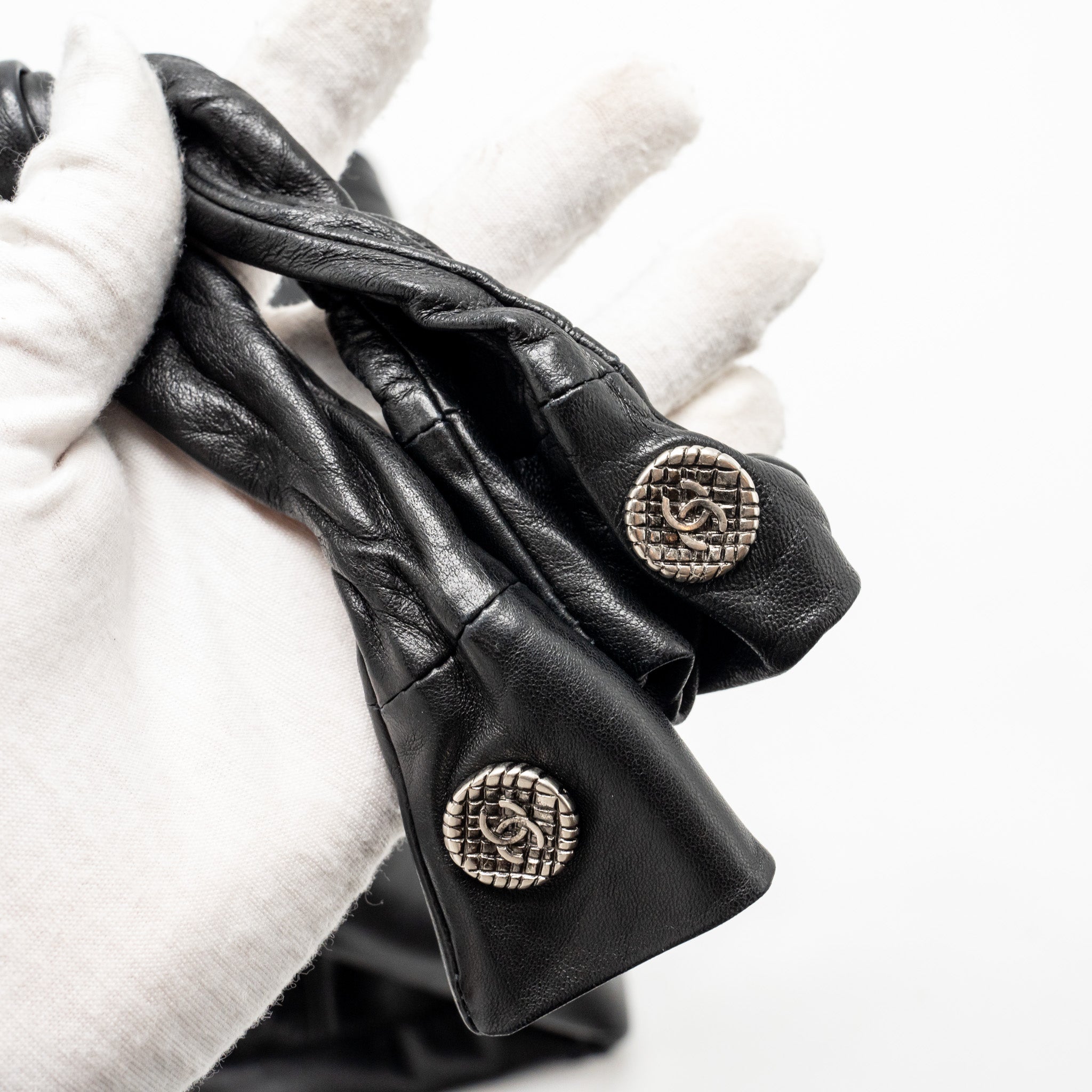 Chanel Tie on Girl Bag Lambskin Black
