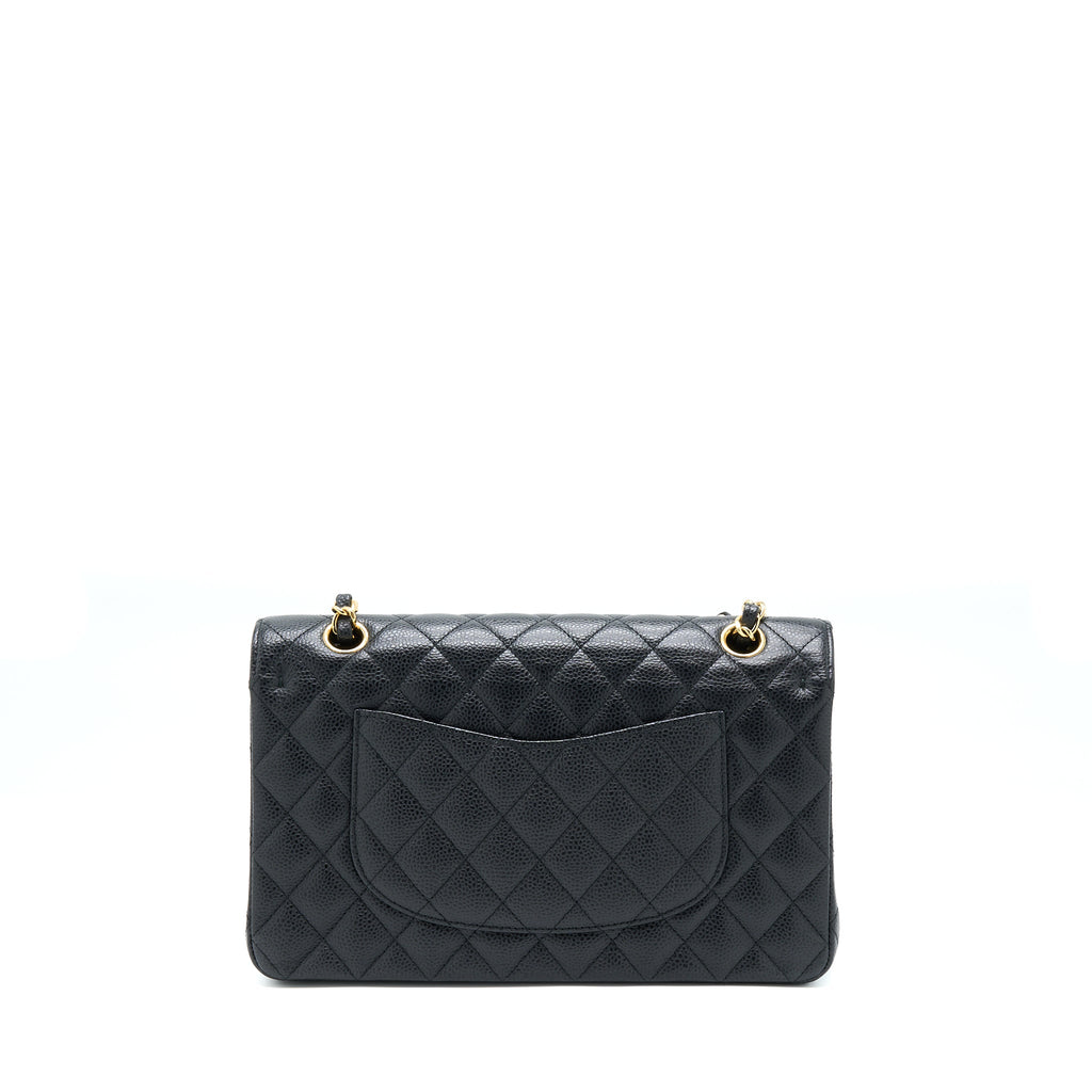Chanel Medium Classic Double Flap Caviar Black