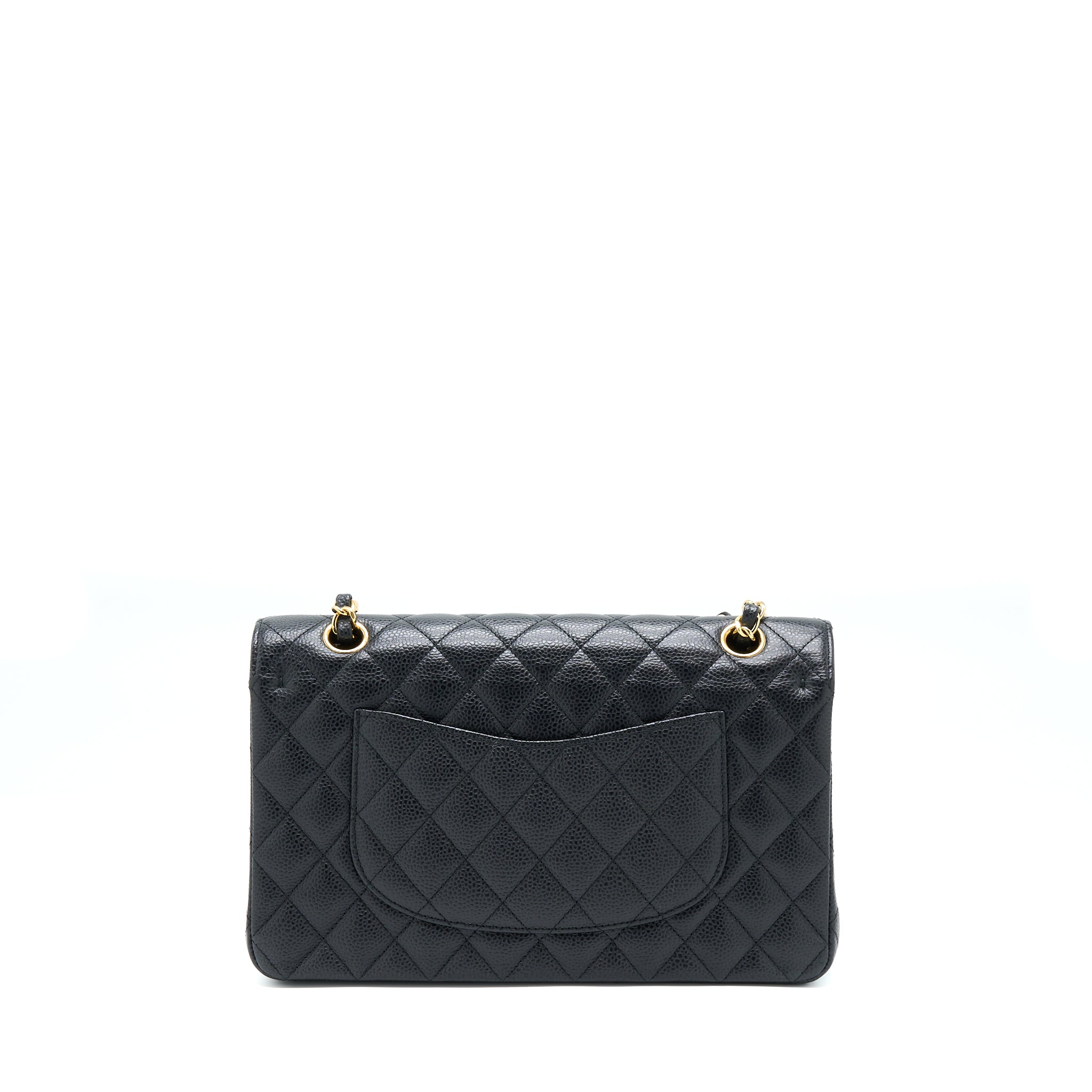 Chanel Medium Classic Double Flap Caviar Black