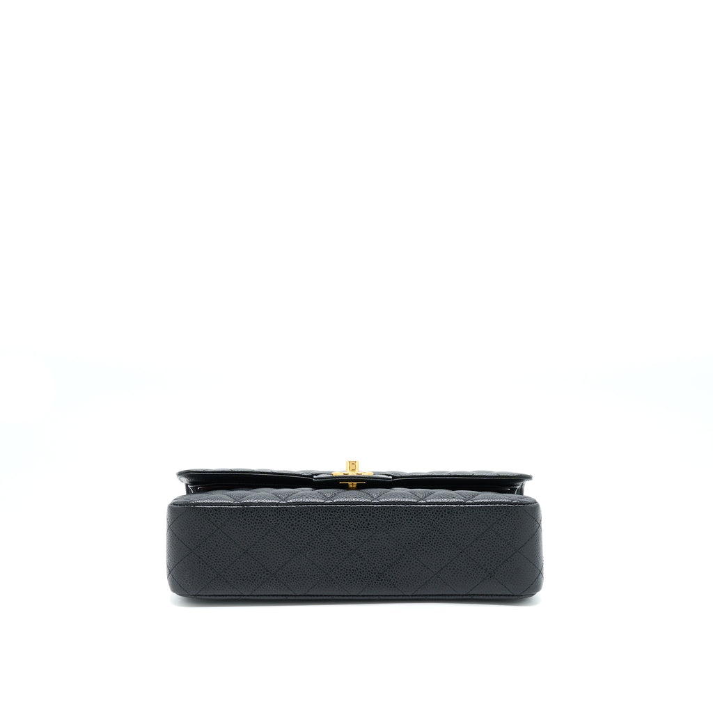 Chanel Medium Classic Double Flap Caviar Black