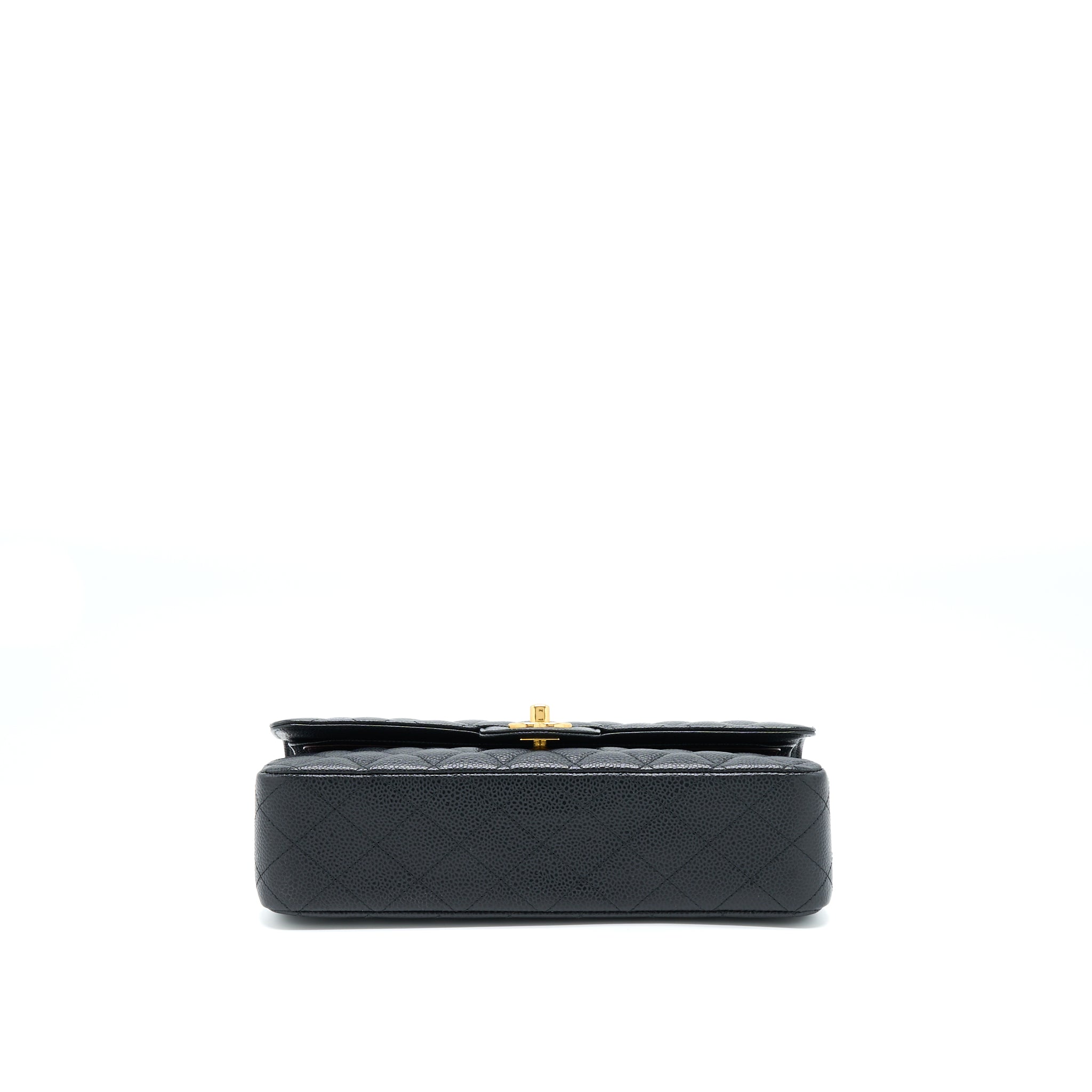 Chanel Medium Classic Double Flap Caviar Black