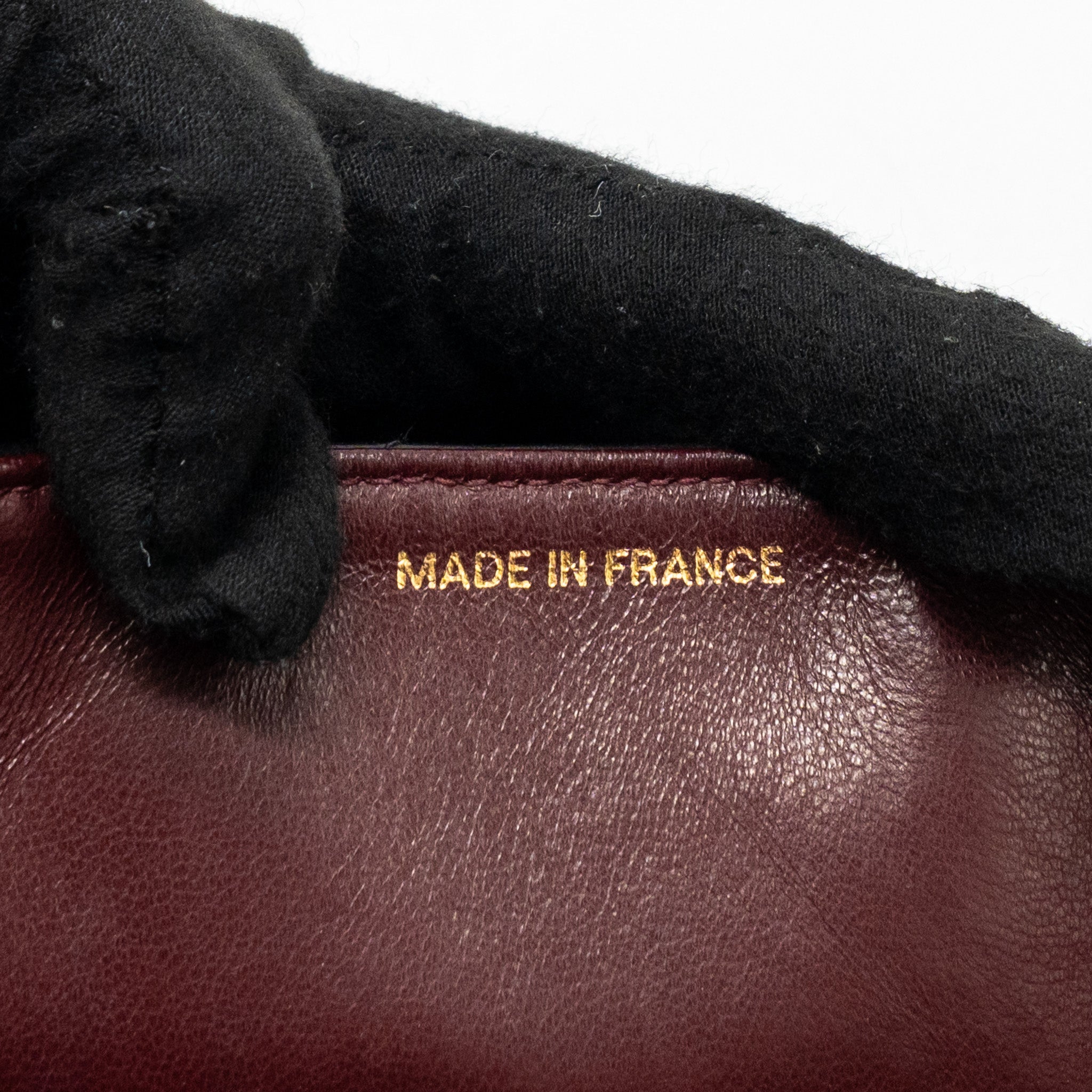 Chanel Vintage Diana Flap Bag Lambskin Black