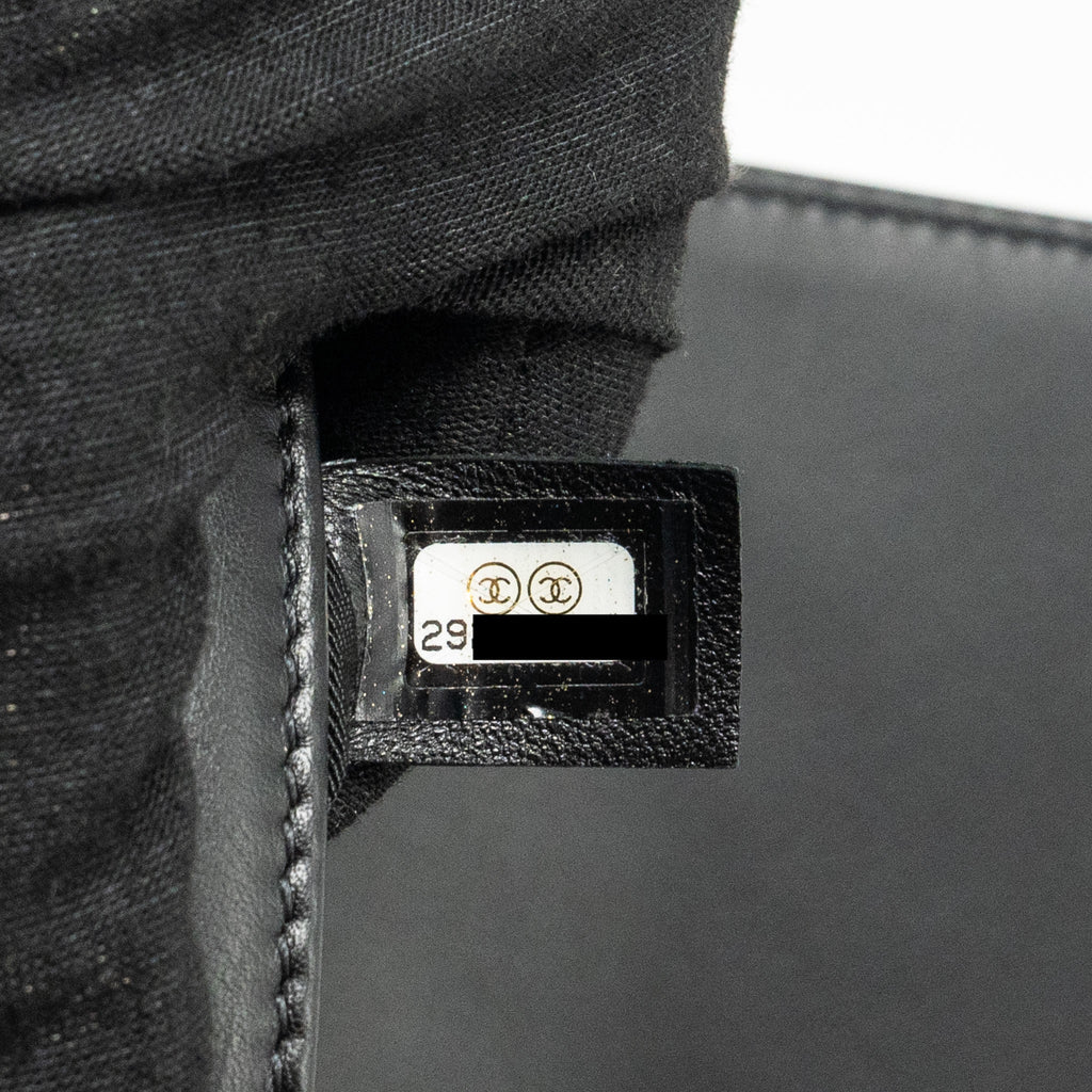 Chanel Medium Boy Bag Calfskin Black